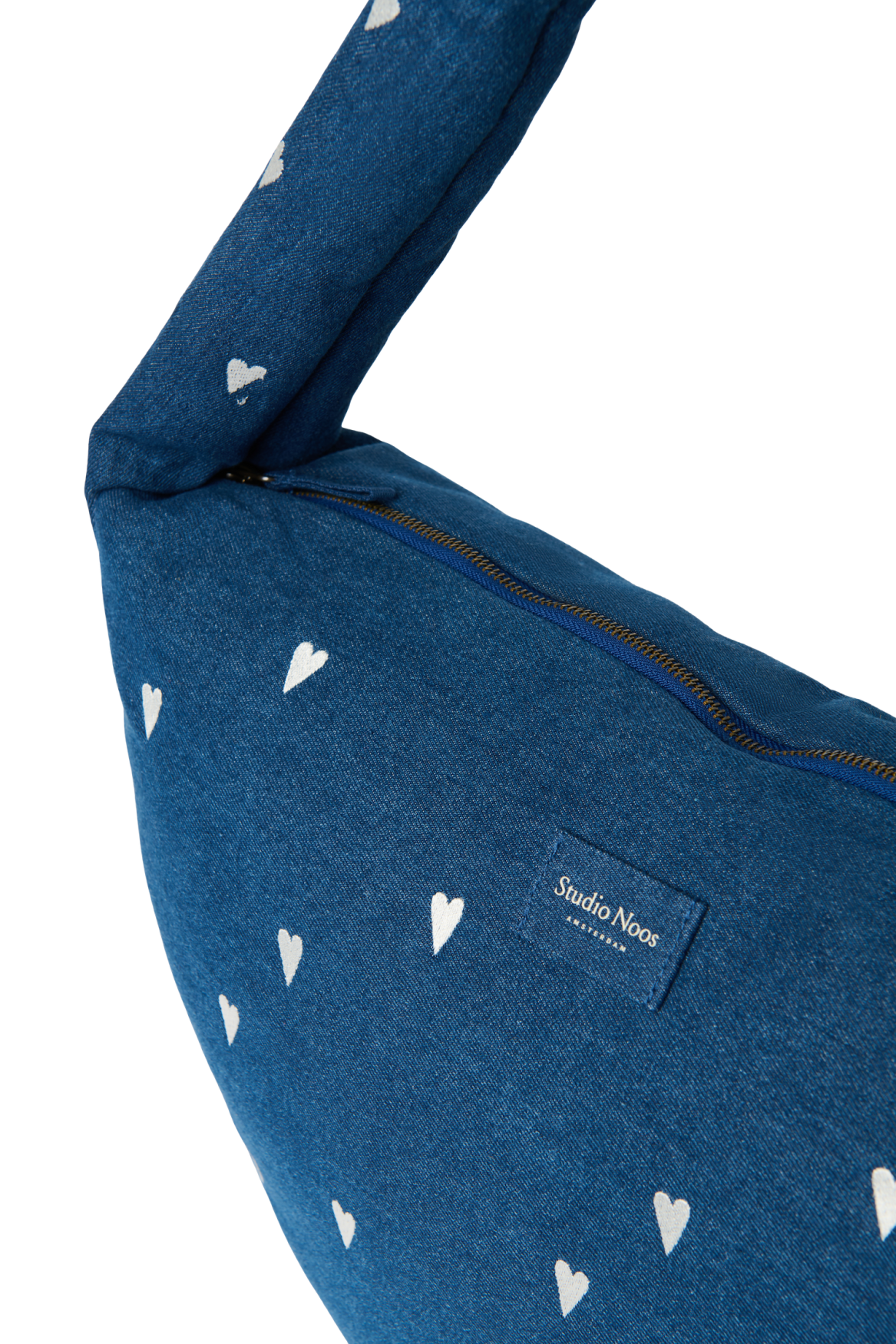 Studio Noos Denim Umhängetasche dunkelblau Hearts