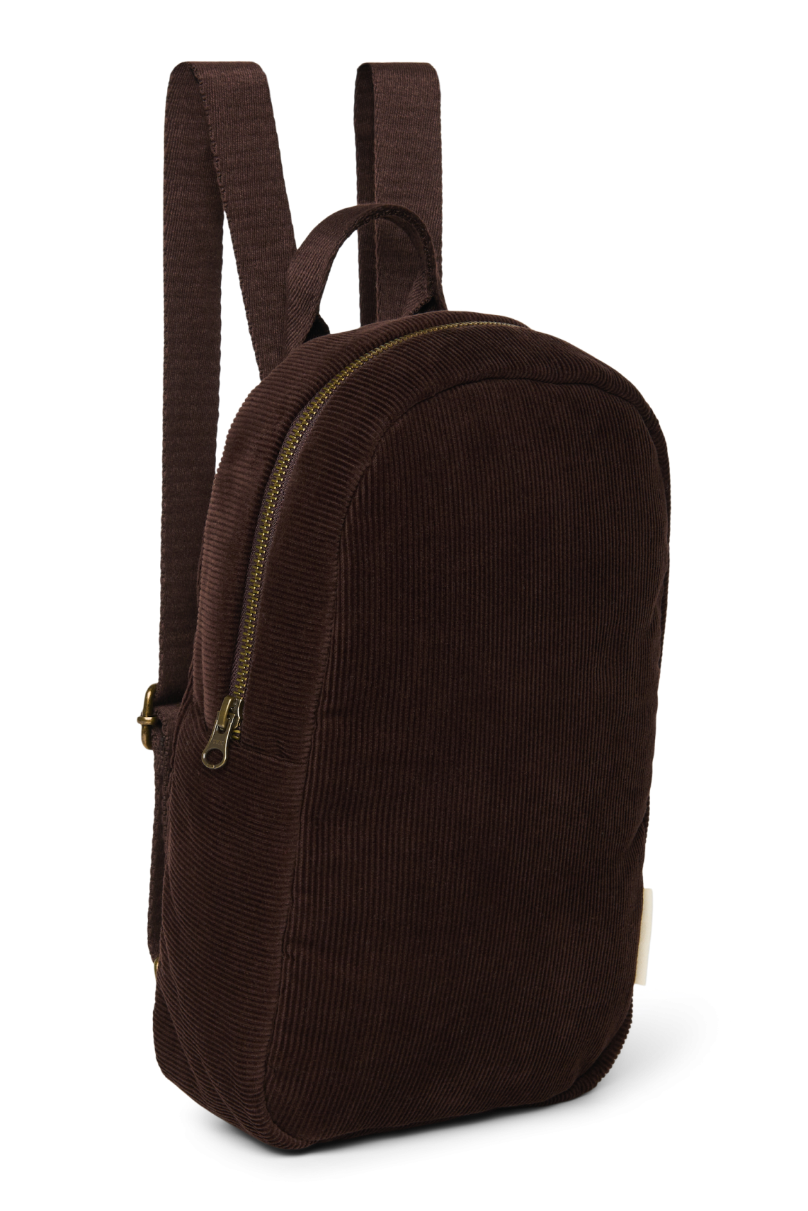 Studio Noos Rib Puffy Mini Rucksack Dunkelbraun
