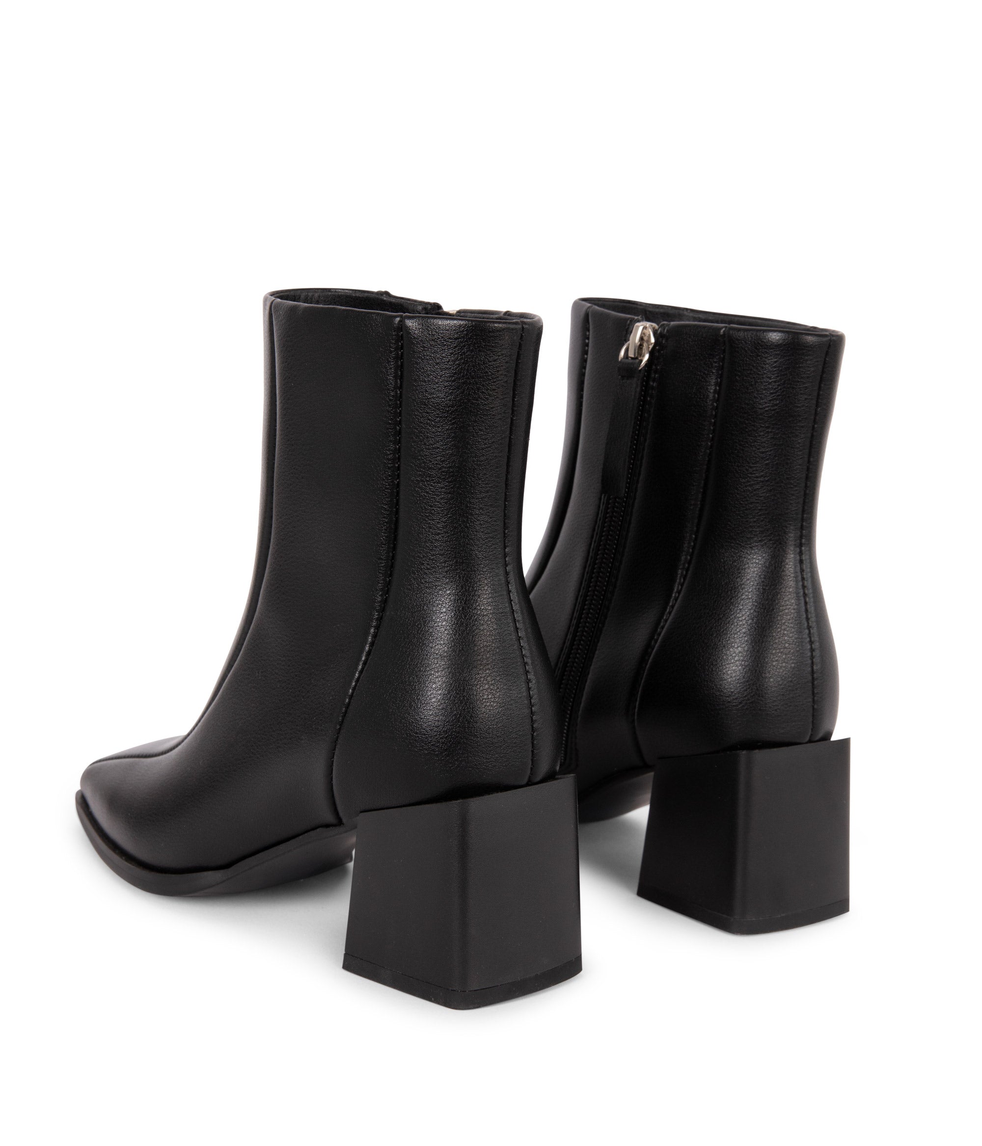 Matt & Nat Lyu Stiefeletten Schwarz eckig Absatz