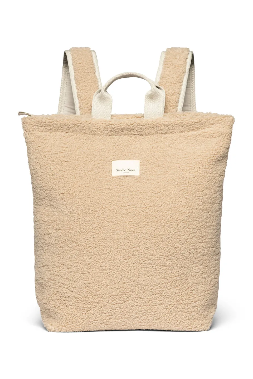 Studio Noos Teddy Rucksack Ecru Erwachsene