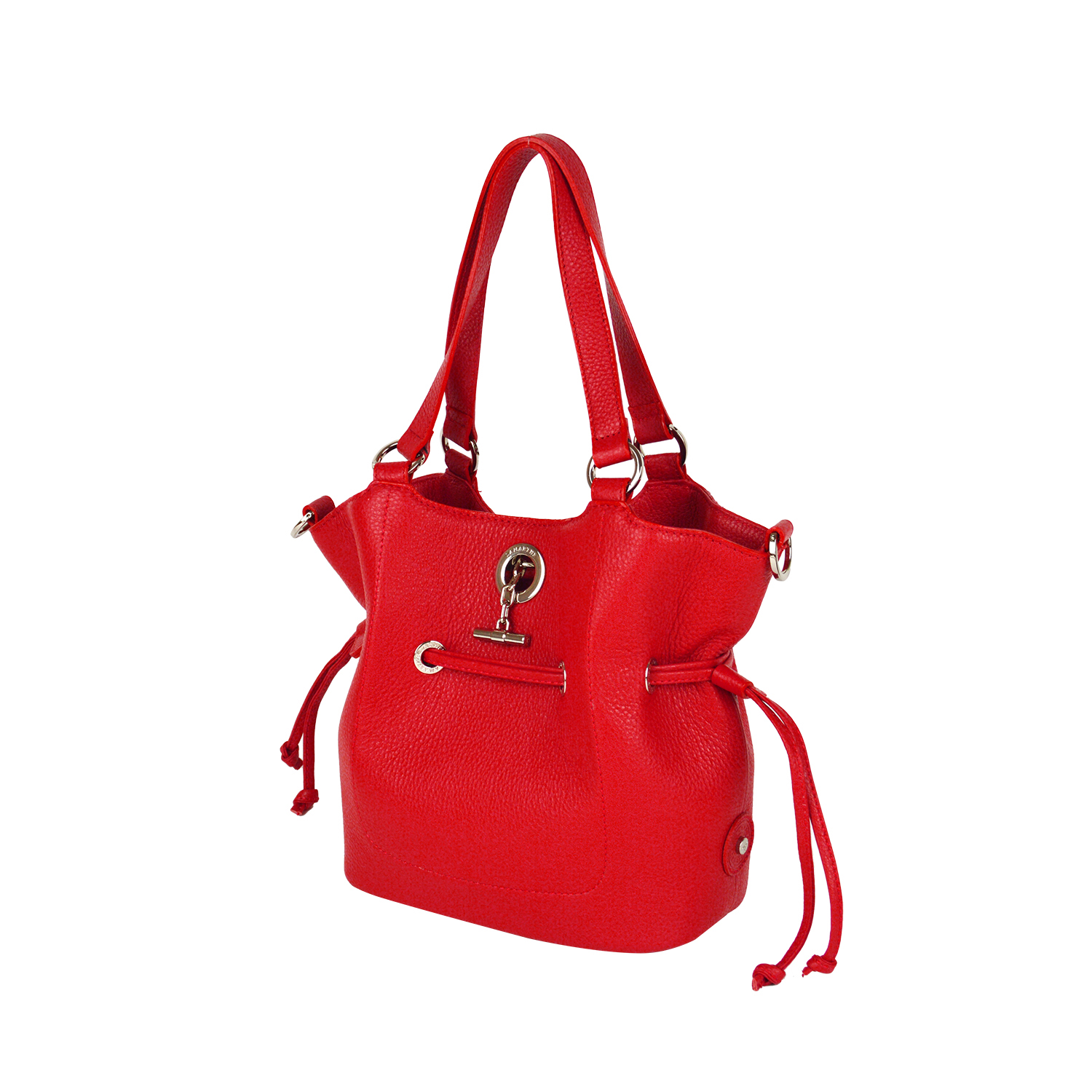 Lamarthe Paris S Handtasche Rot Vollleder