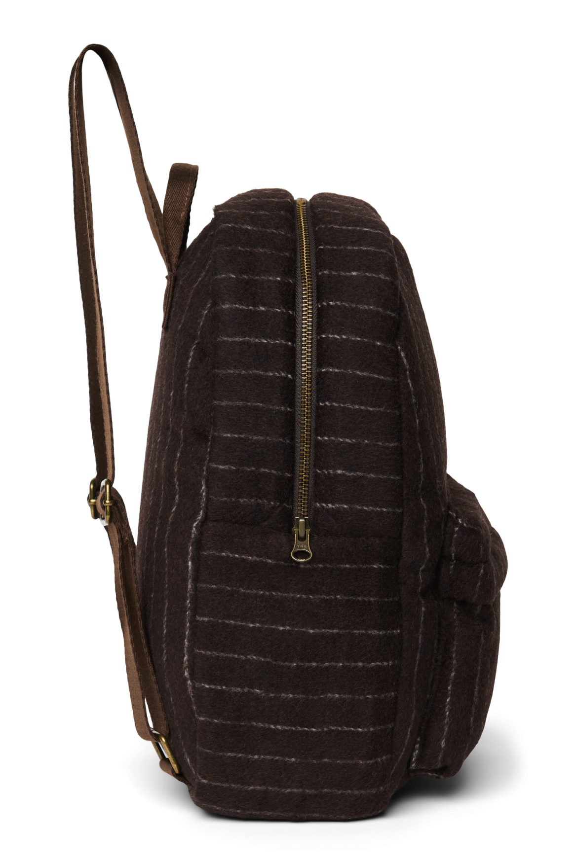 Studio Noos Flannel Midi Rucksack Braun Chalkstripe Kinder