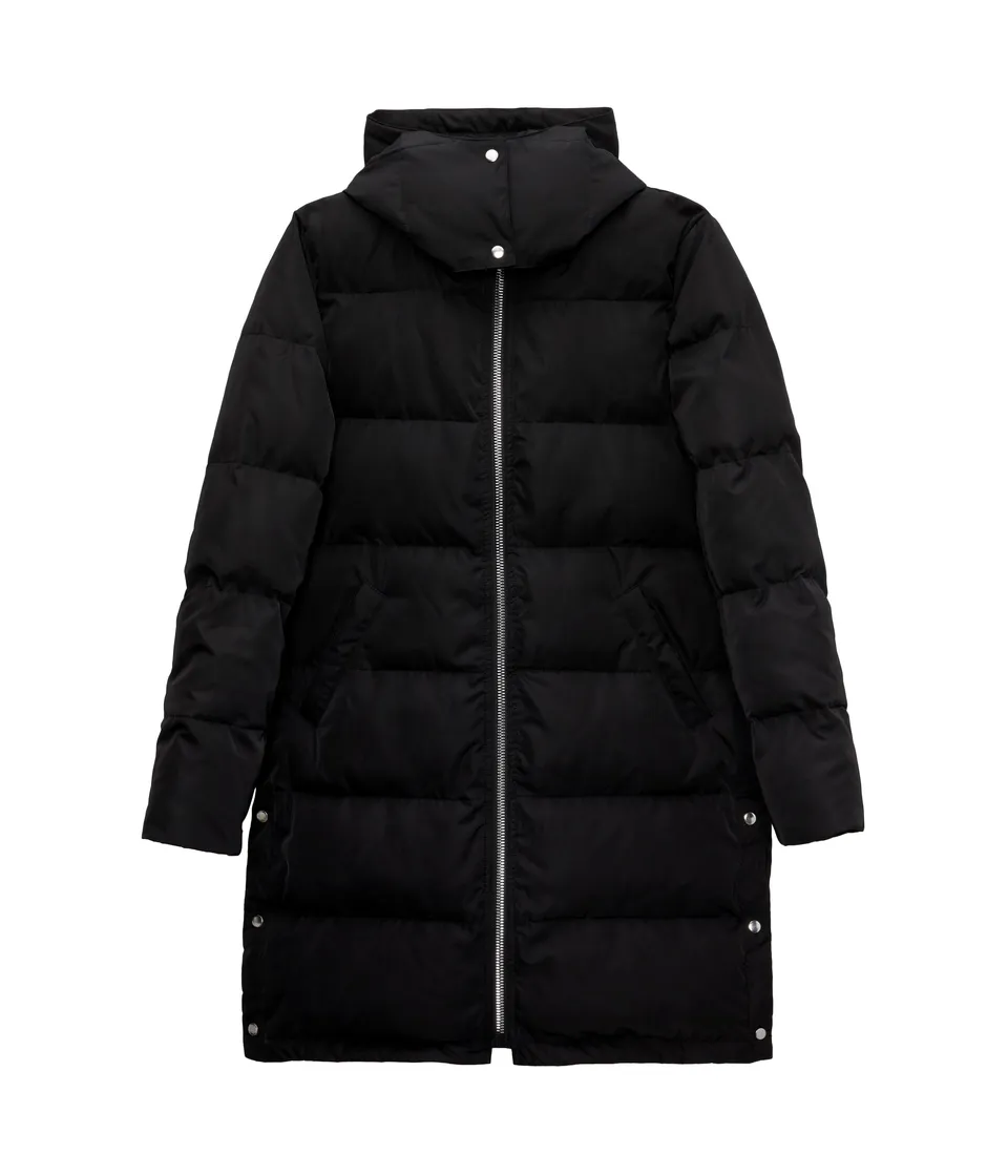 Matt & Nat Giada Pufferjacke Schwarz lang