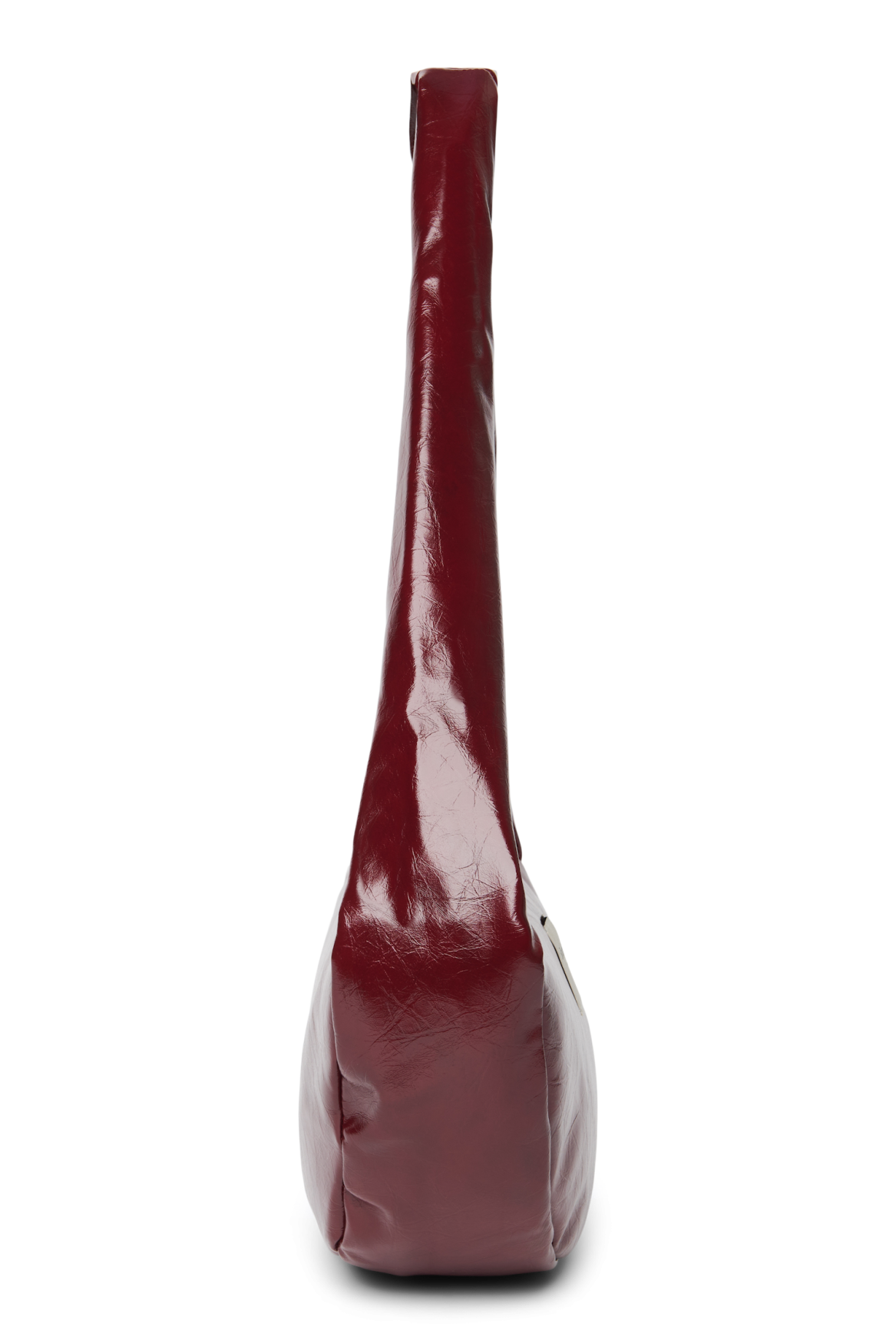 Studio Noos Mini Umhängetasche Burgundy Veganes Leder
