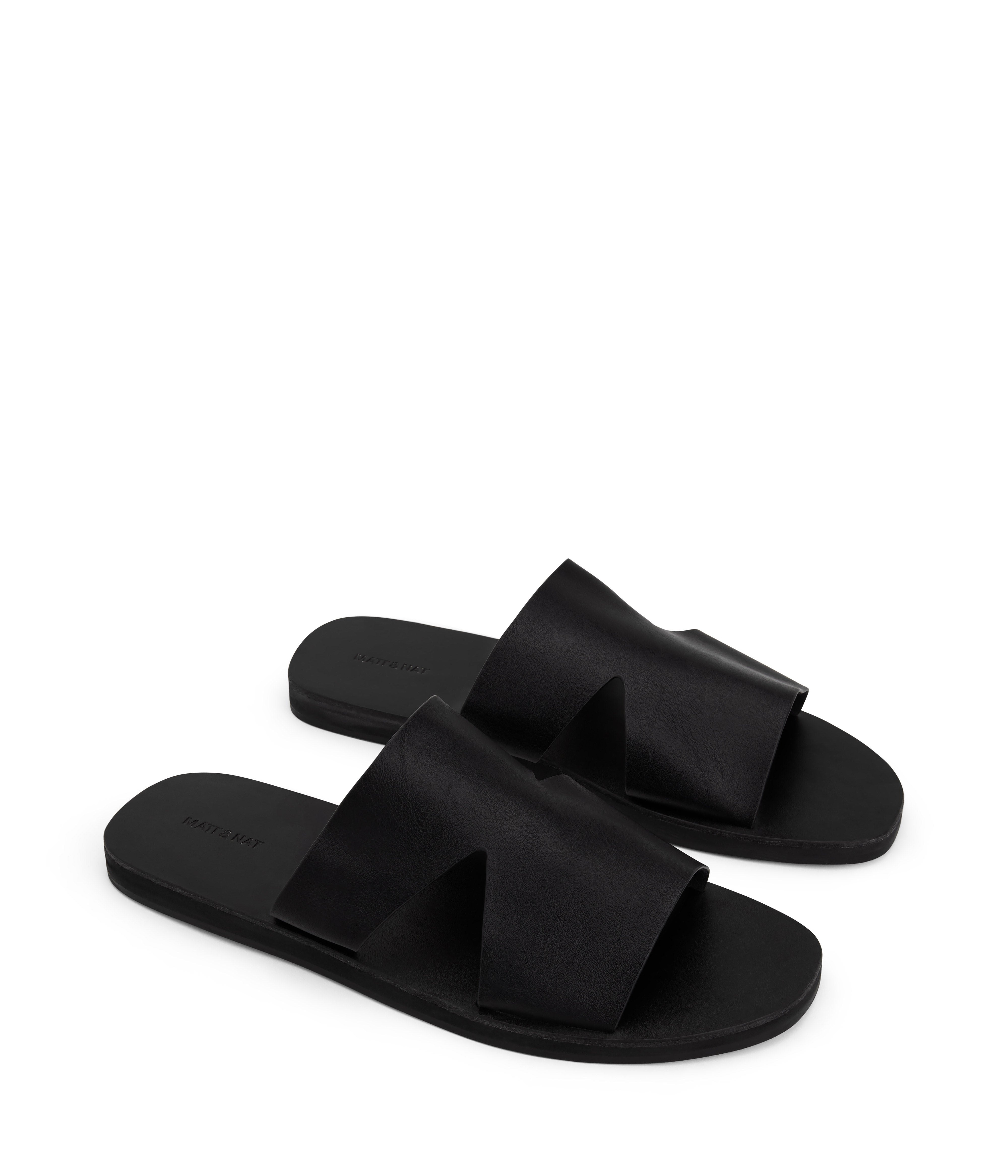 Matt & Nat Lily Slide Schwarz flach 38