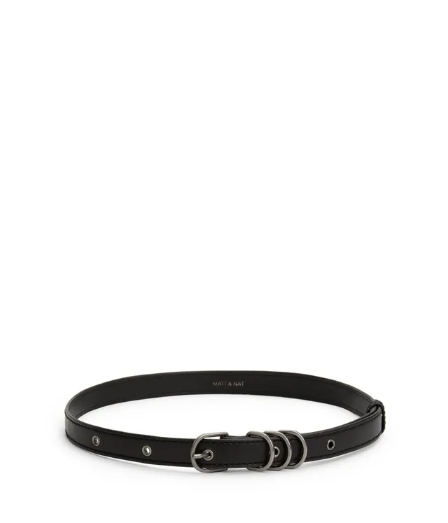 Matt & Nat Julep Purity Gürtel Schwarz schmal vegan