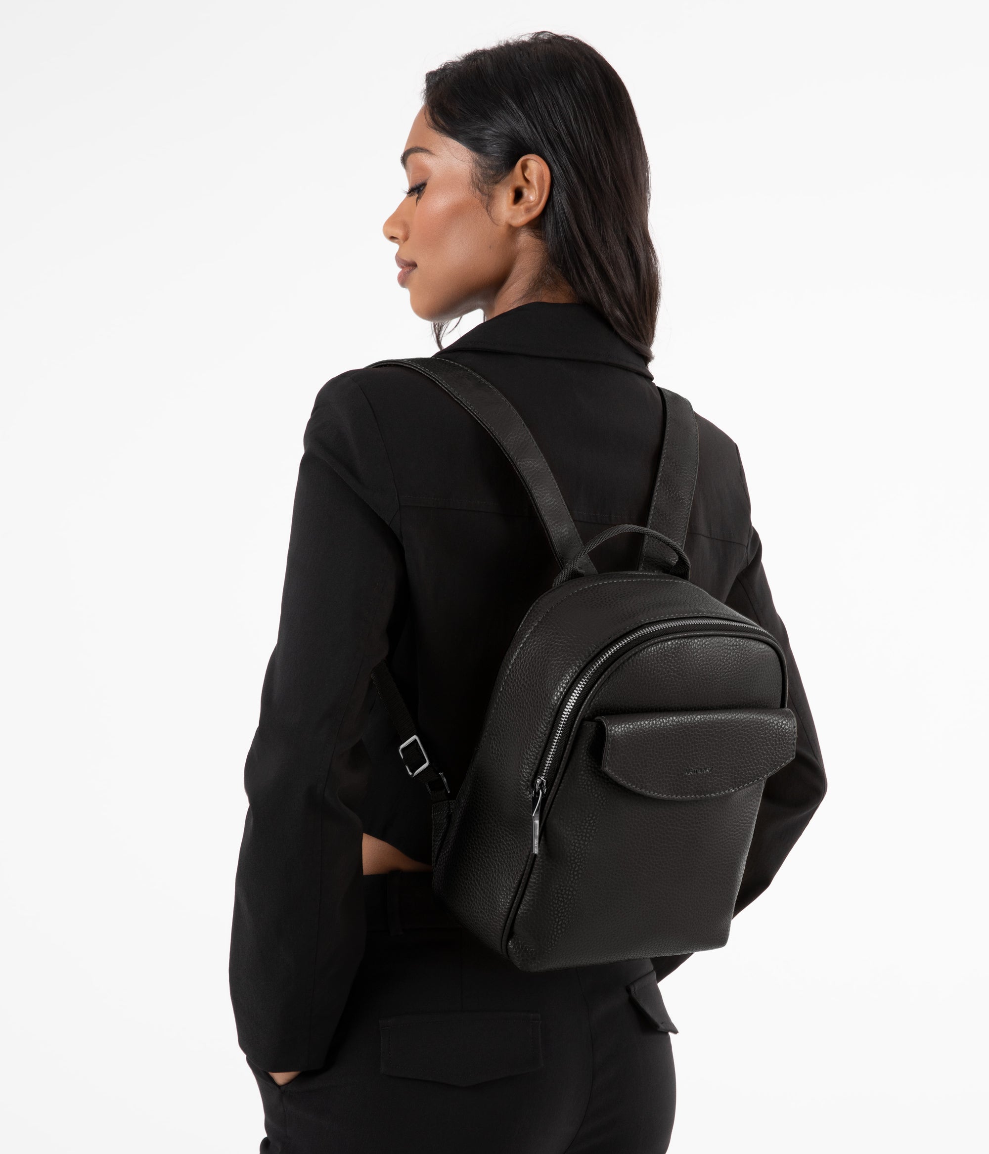 Matt & Nat Purity HARLEM Rucksack Klein Schwarz iPad 11