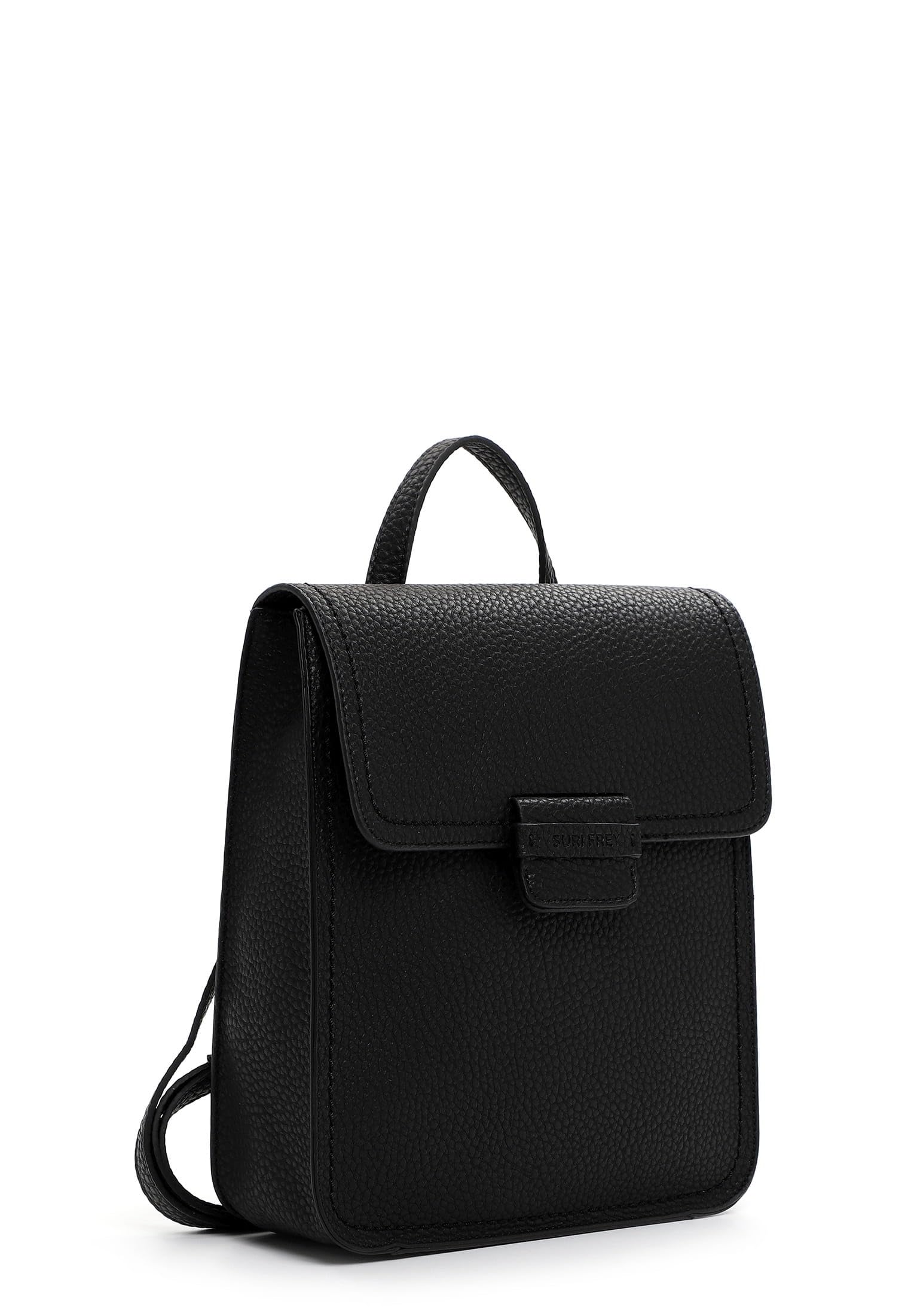 SURI FREY Berly Backpack Rucksack Schwarz Kompakt