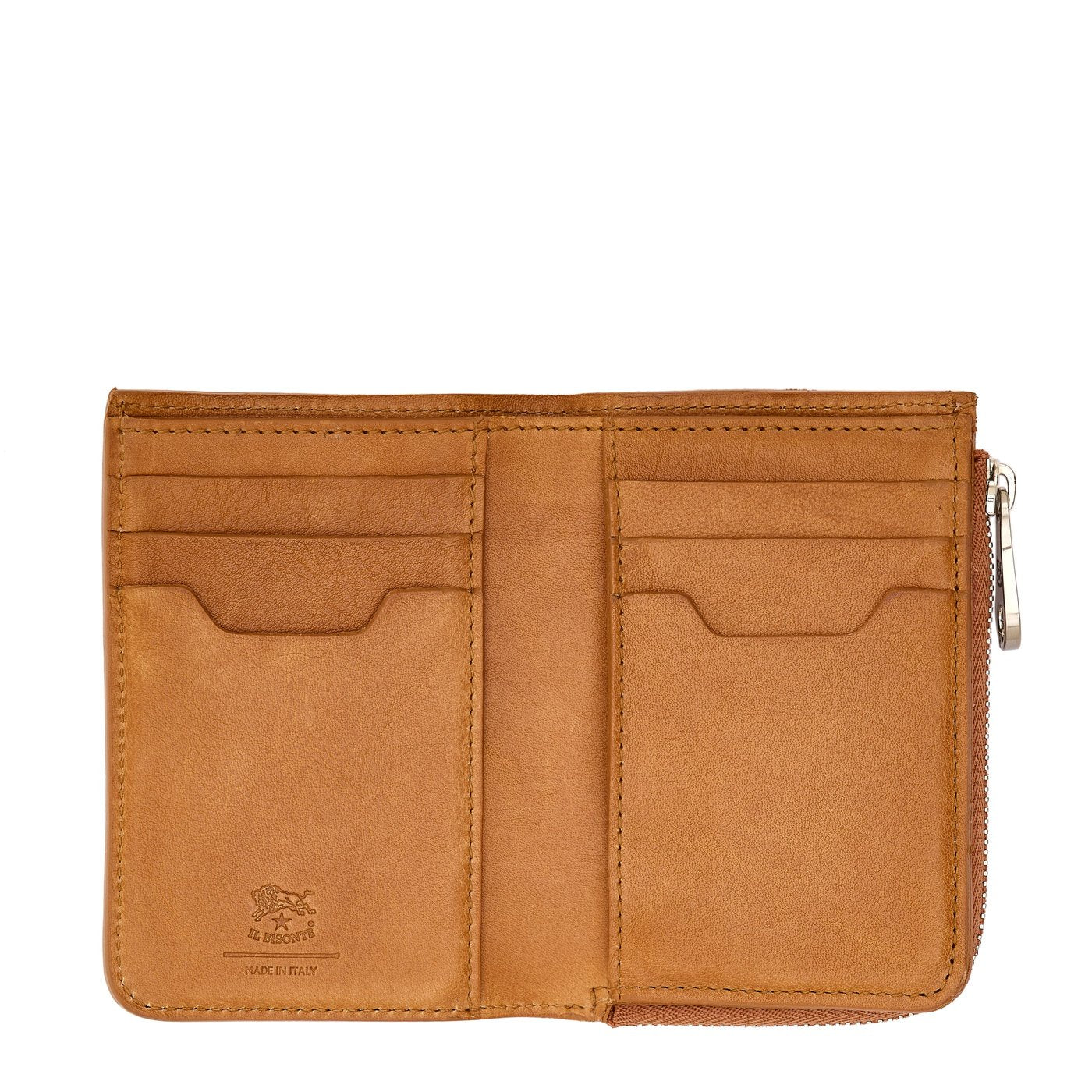 Il Bisonte Duccio Geldbörse Natur Bifold Leder