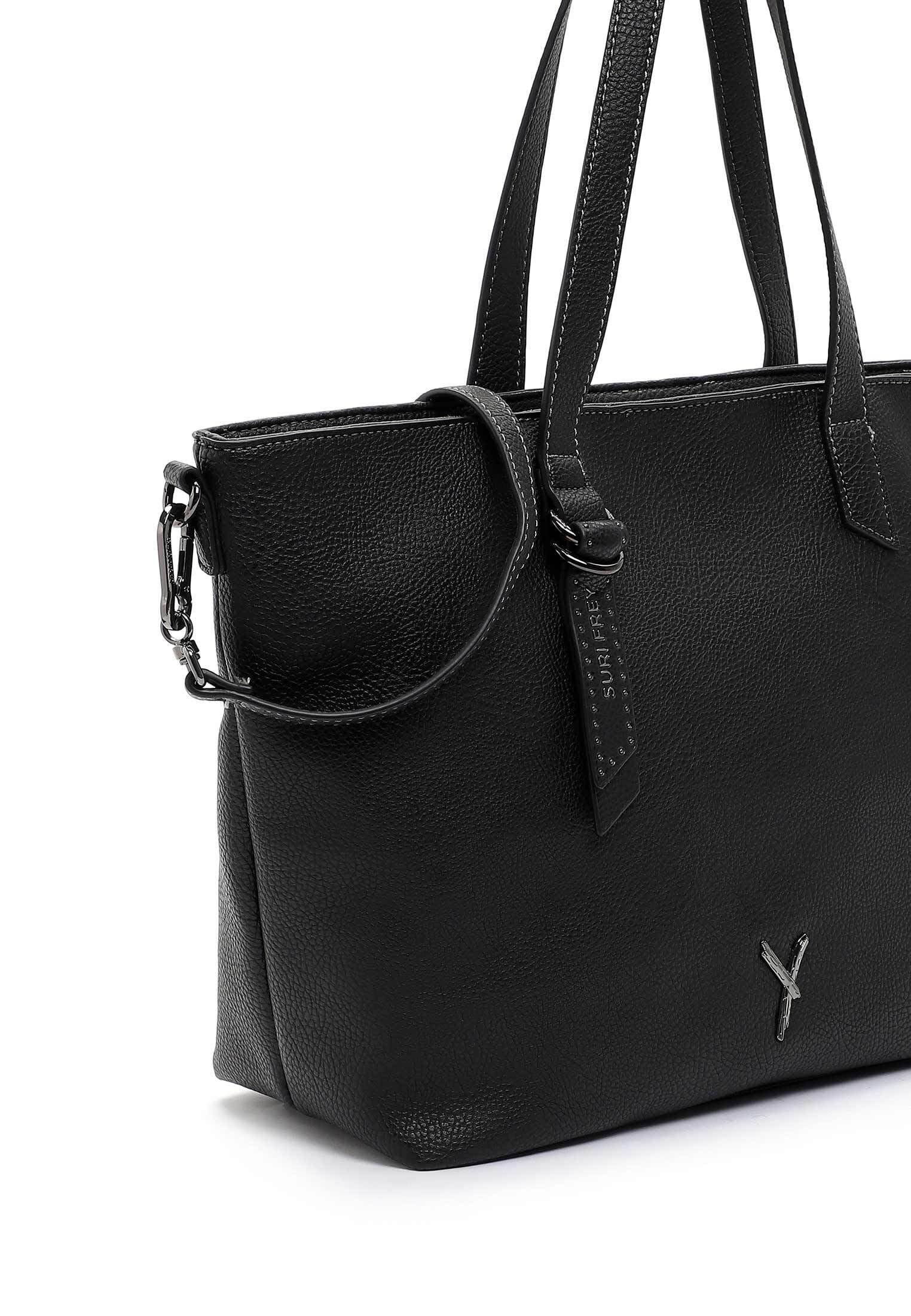 SURI FREY Gitty Shopper Handtasche schwarz DIN A4