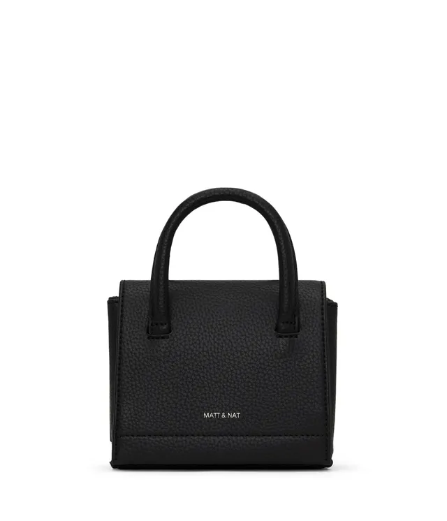 Matt & Nat Adel Micro Satchel Schwarz Mini-Tasche