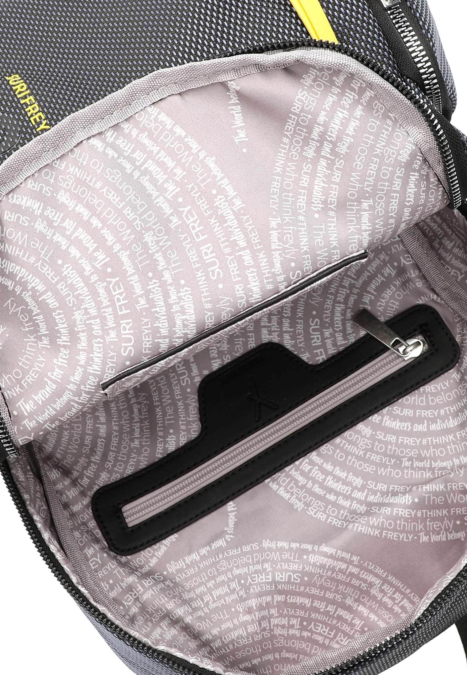 SURI FREY Suri Sports Marry Backpack Rucksack Schwarz gro