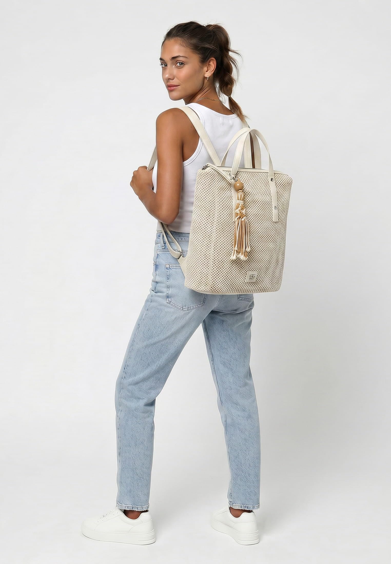 SURI FREY SFY Gitty 17135 Rucksack beige vegan