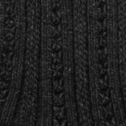 Maria la Rosa New York Pom Socken Natural Merinowolle