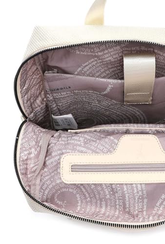 SURI FREY Suri Sports Marry City Backpack M Rucksack Ecru mit Laptopfach