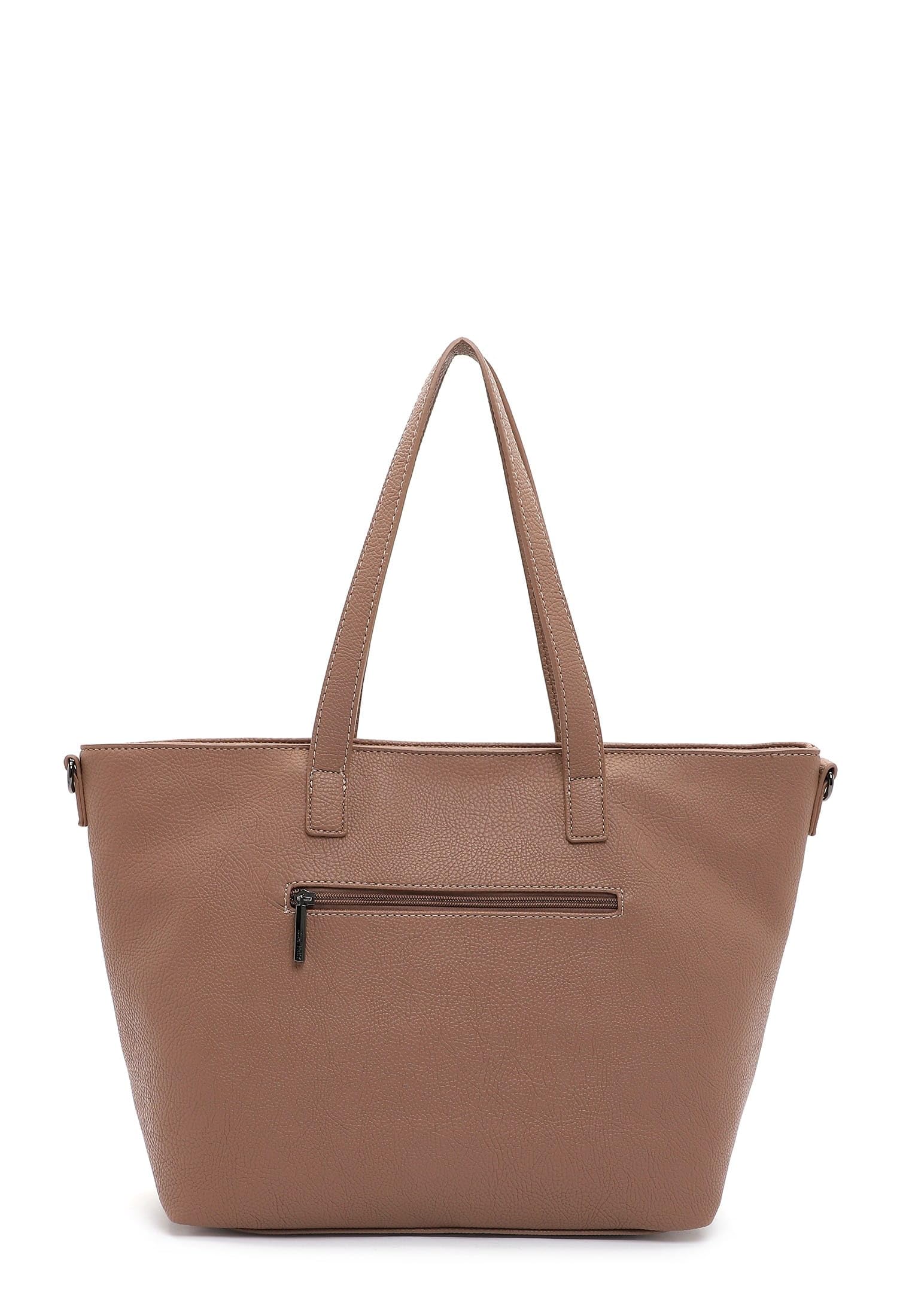 SURI FREY Gitty Shopper Schultertasche Taupe A4