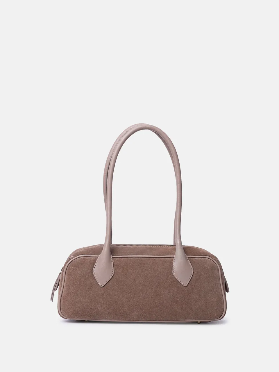RE:DESIGNED Solin Small Handtasche Grau Vollleder
