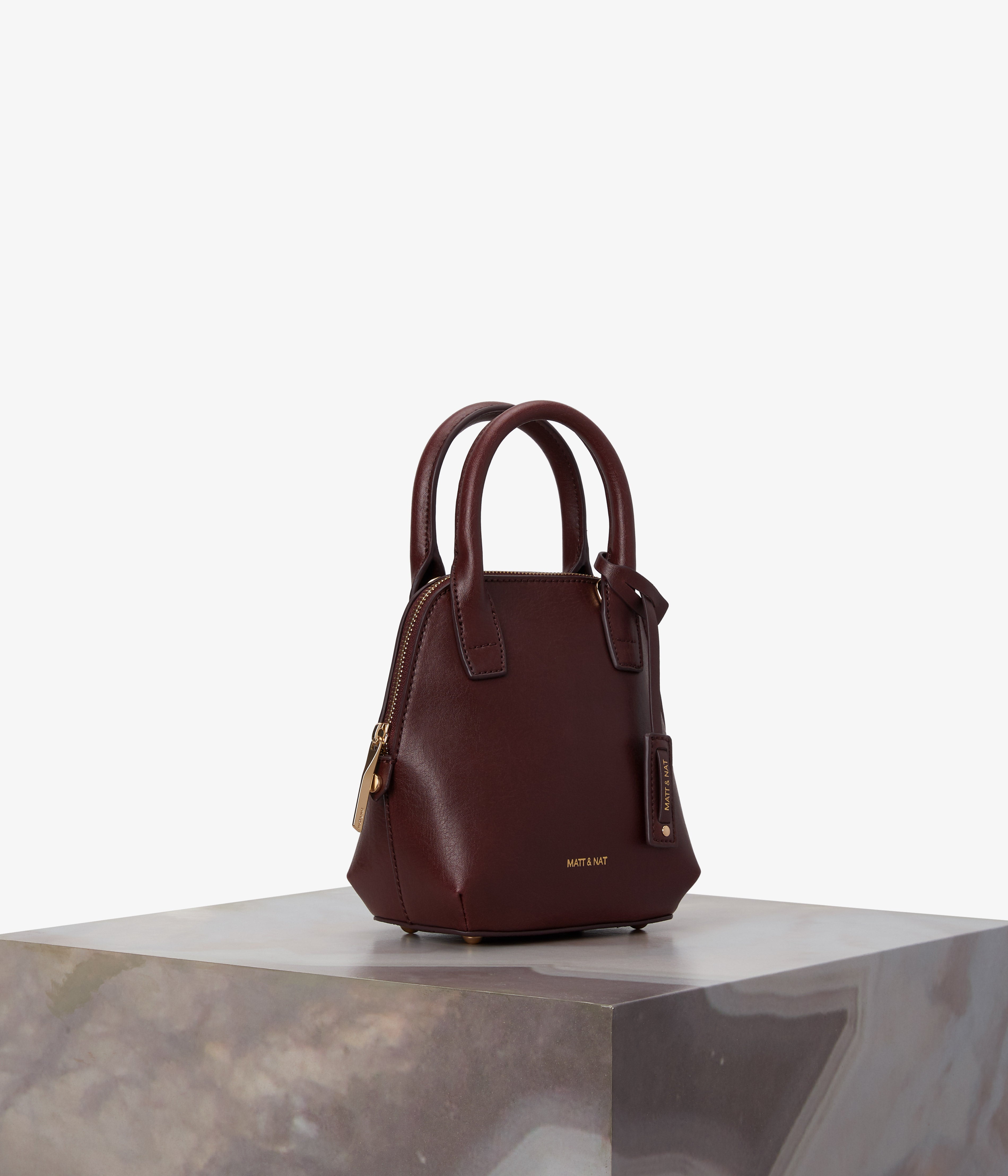Matt & Nat GESSI MINI Satchel schwarz Vintage
