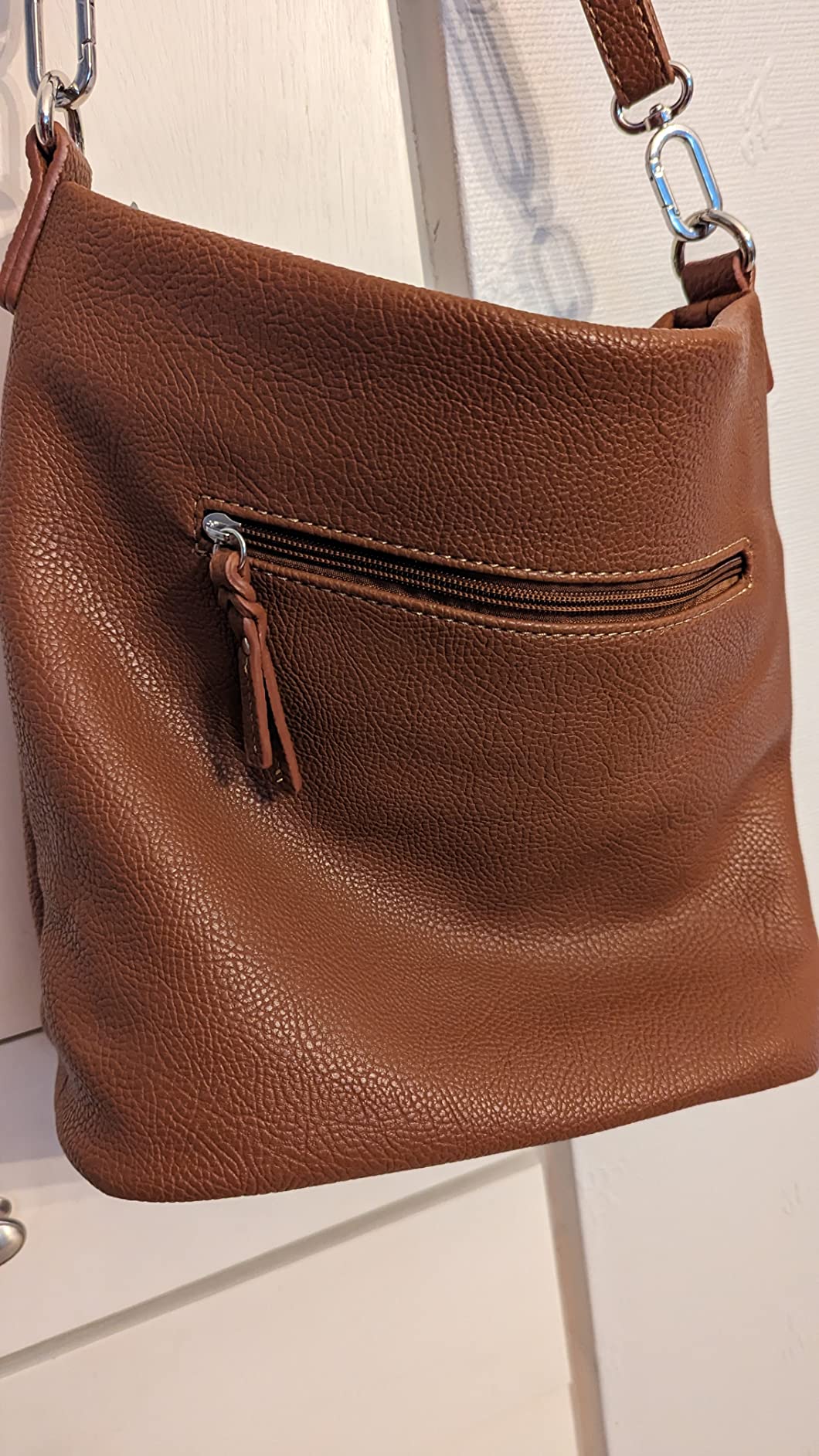 SURI FREY Debby 13603 Beutel Creme Leder-optik