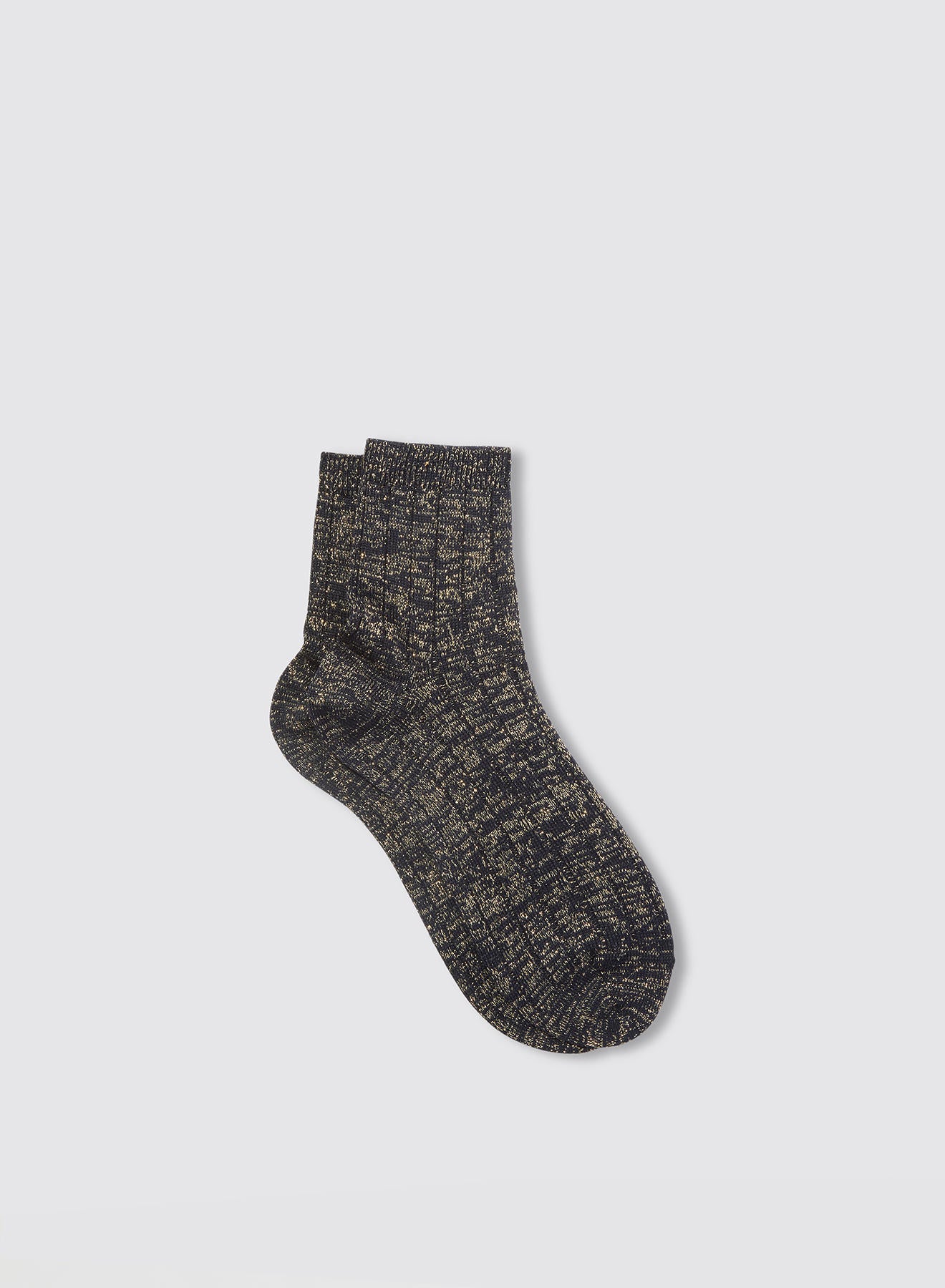 Maria la Rosa WS0A2UN2260 Socken Navy Lurex Glitzer