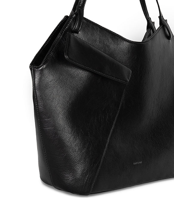Matt & Nat Theme Giani SM Tote Schwarz vegan