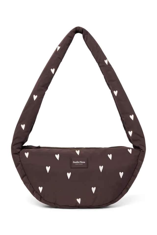 Studio Noos Puffy Mini Cross Body Bag Umhängetasche Braun