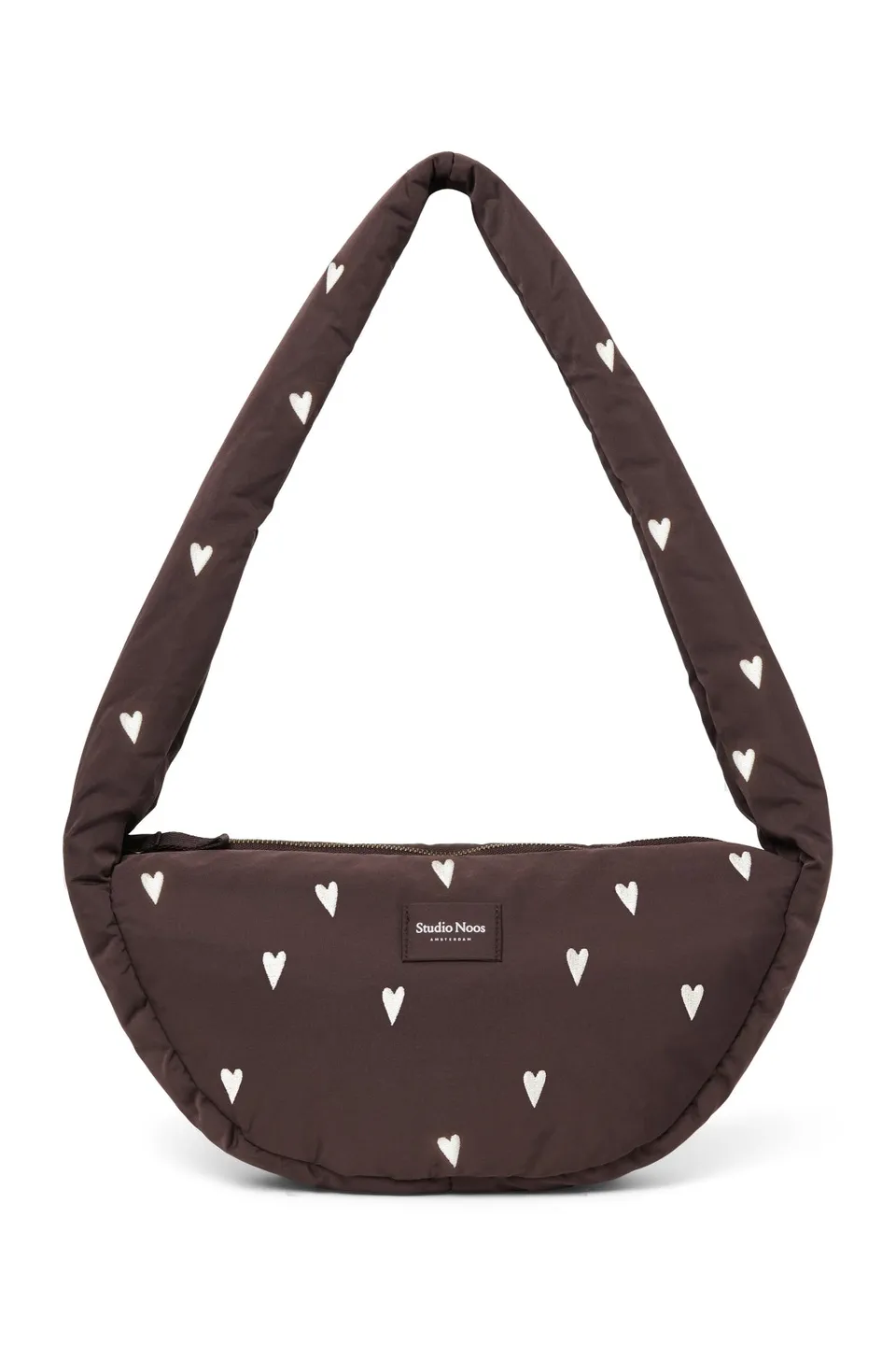 Studio Noos Puffy Mini Cross Body Bag Umhängetasche Braun