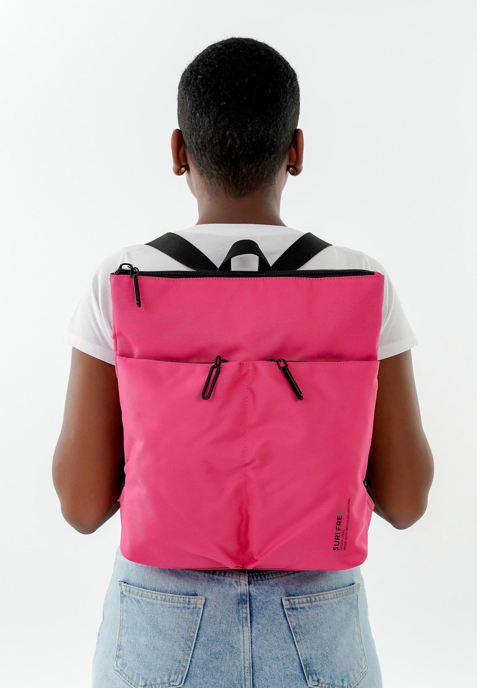 SURI FREY Jenny Tanny Rucksack Pink Tabletfach