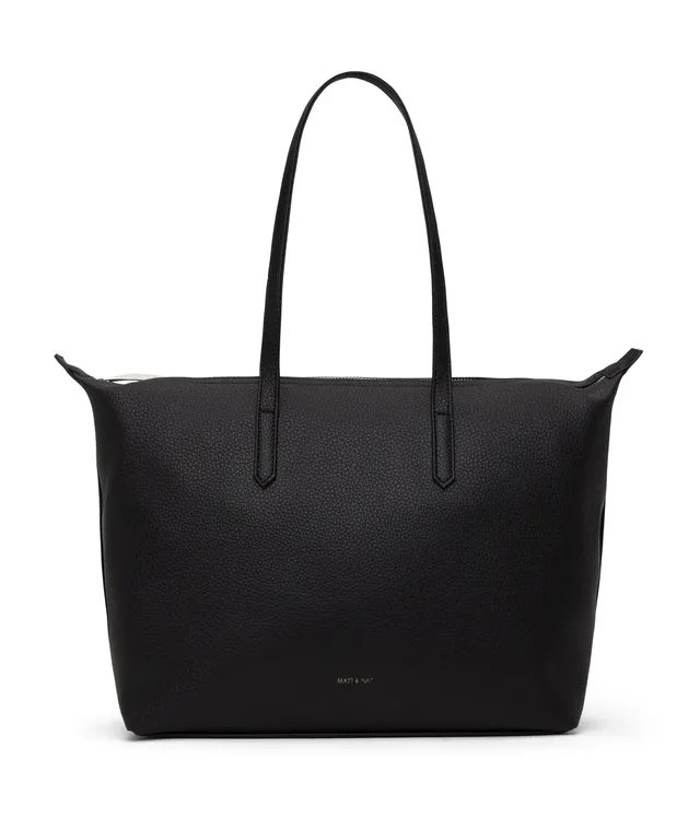 Matt & Nat Purity ABBI Shopper Schwarz Reissverschluss