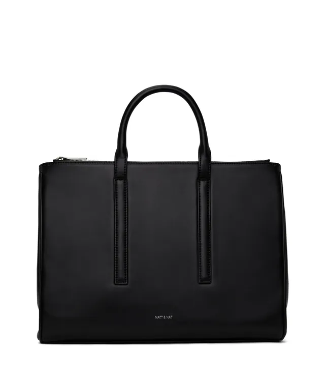 Matt & Nat Evelin Handtasche schwarz Sol Laptop 13"