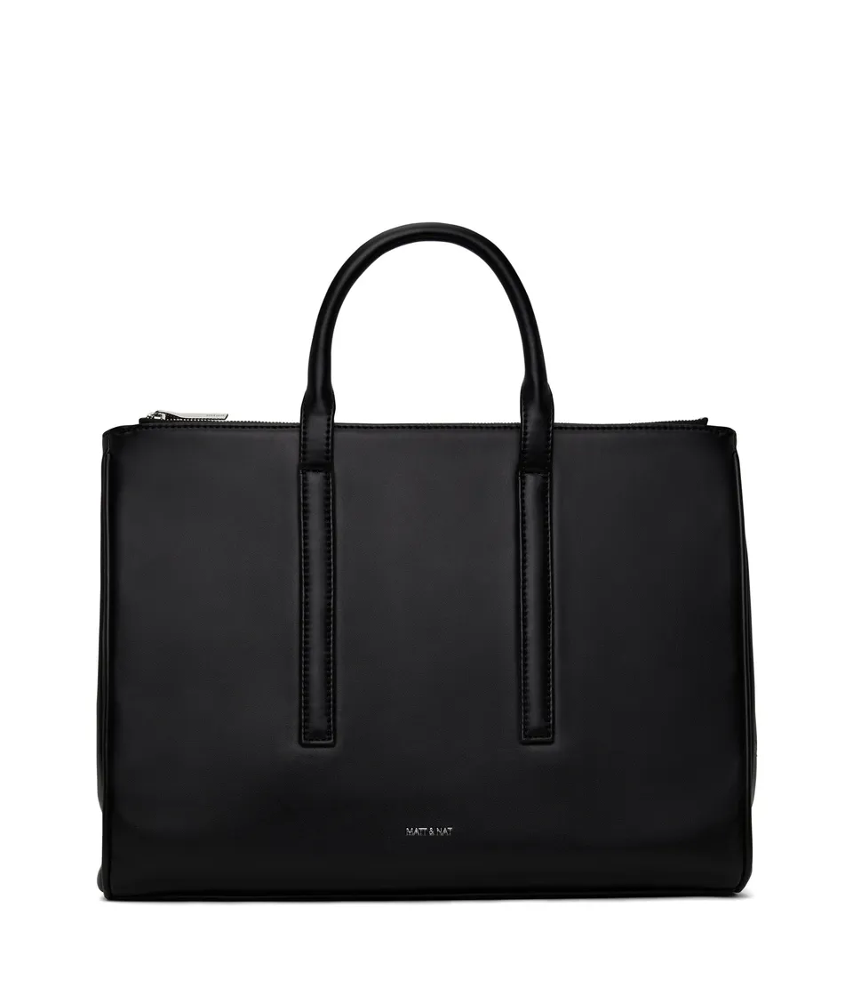 Matt & Nat Evelin Handtasche schwarz Sol Laptop 13"