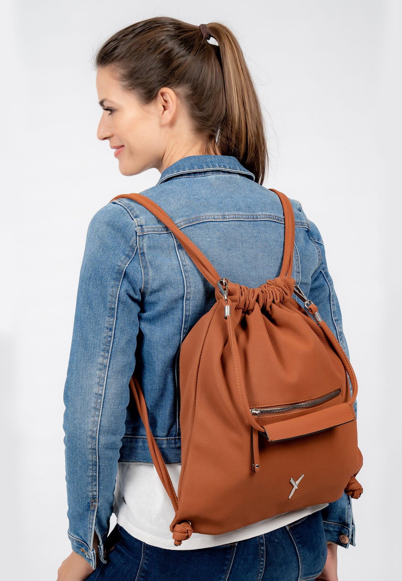 SURI FREY SFY Romy ML11310 Turnbeutel Cognac