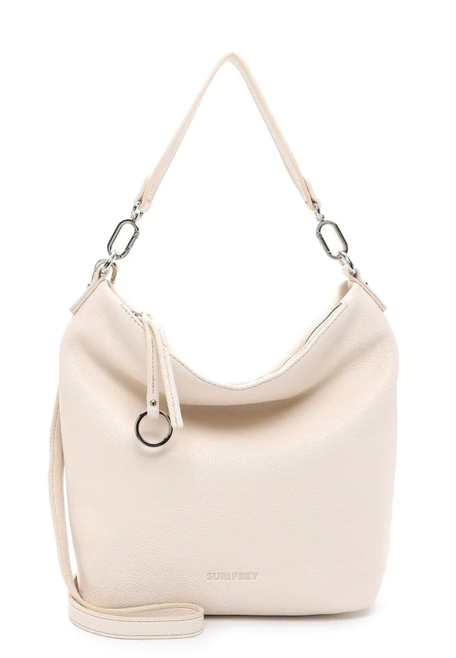 SURI FREY Debby 13603 Beutel Creme Leder-optik