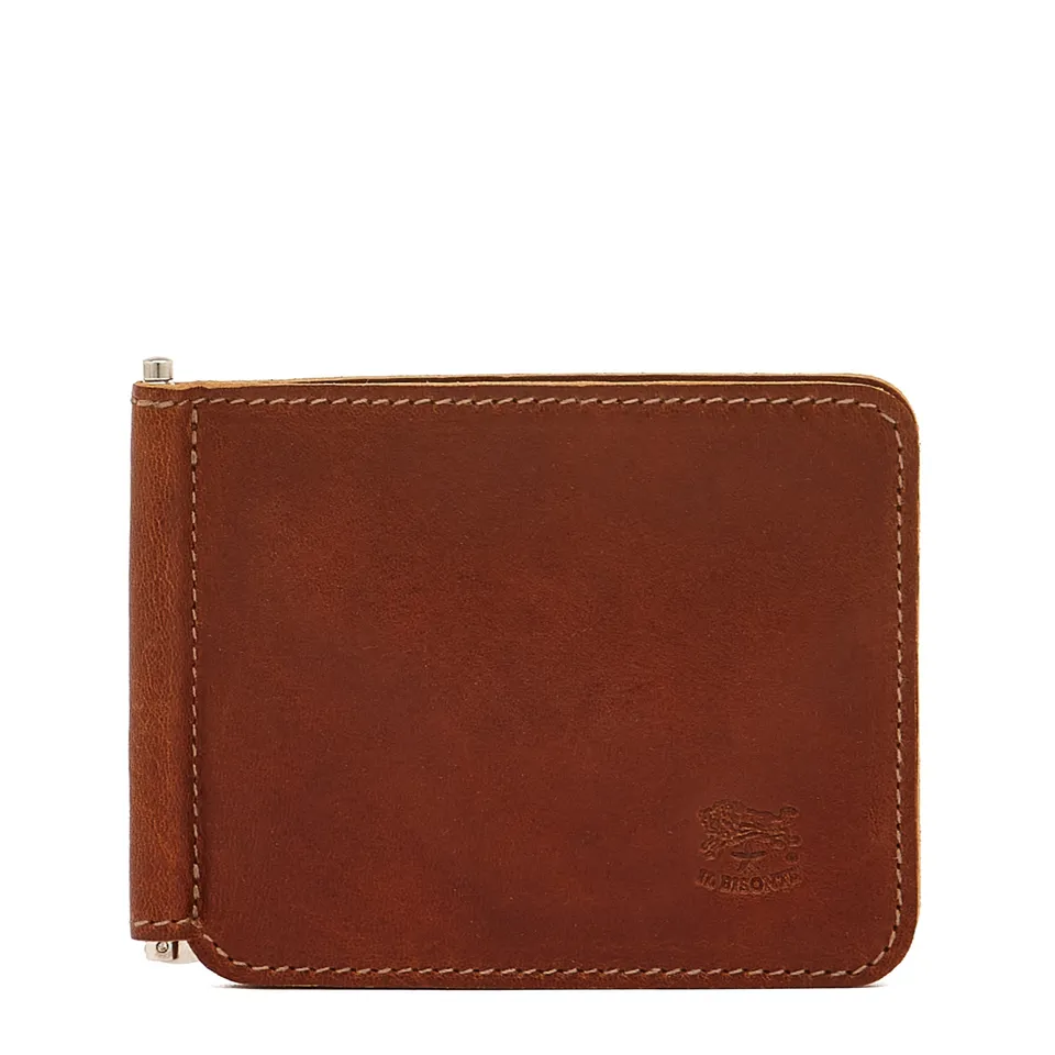 Il Bisonte Geldbörse Herren Vollleder Sepia