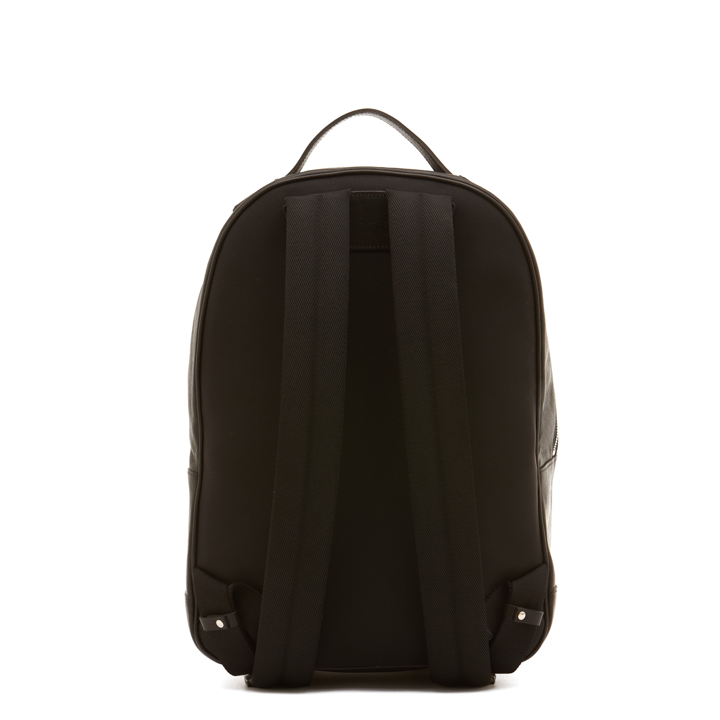 Il Bisonte Meleto Rucksack schwarz Vollleder