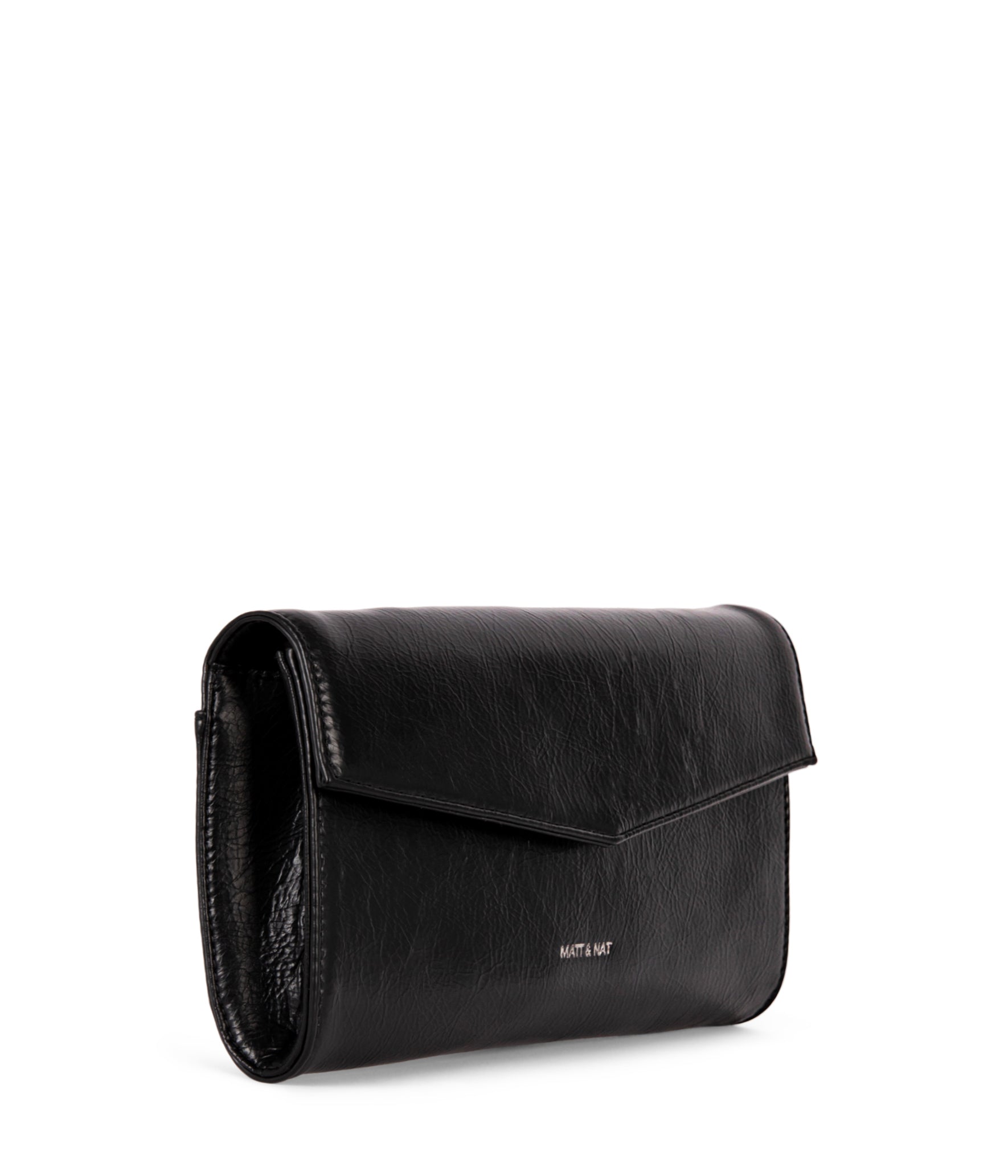 Matt & Nat Theme Lilian Clutch Schwarz abnehmbarer Riemen