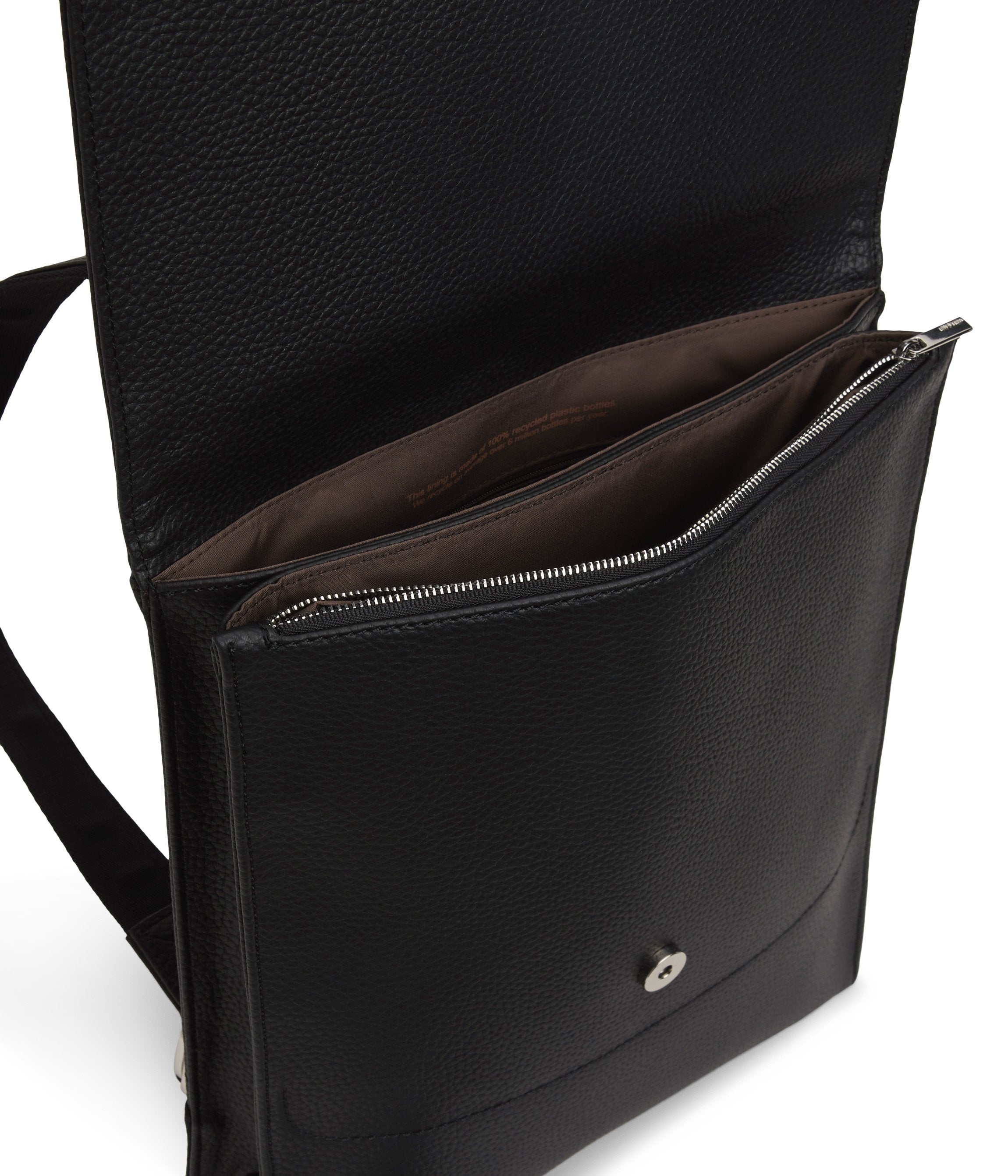 Matt & Nat MAVI Purity Rucksack schwarz vegan