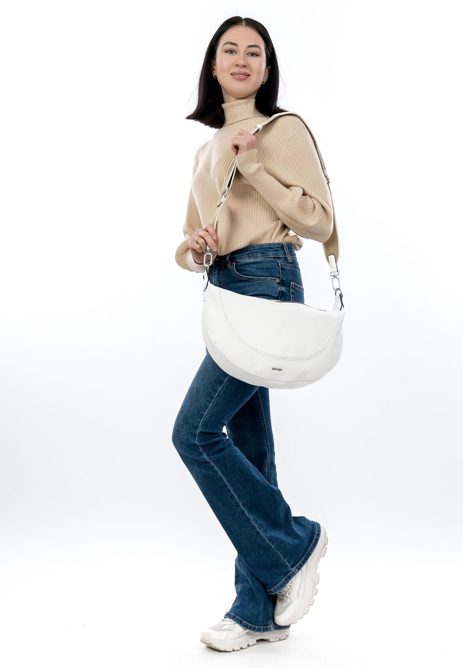 SURI FREY Kimberly Crossbody Bag Umhängetasche White