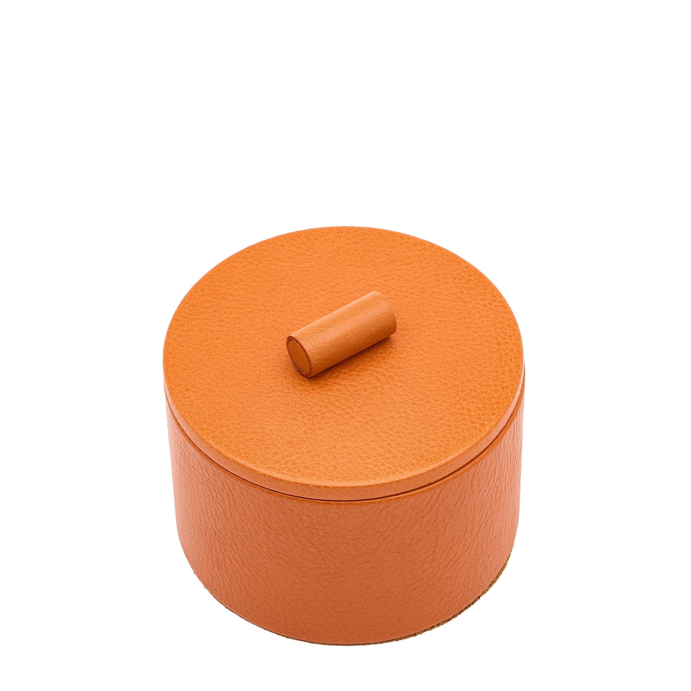 Il Bisonte Home Schmuckbehälter Leder karamell Suede