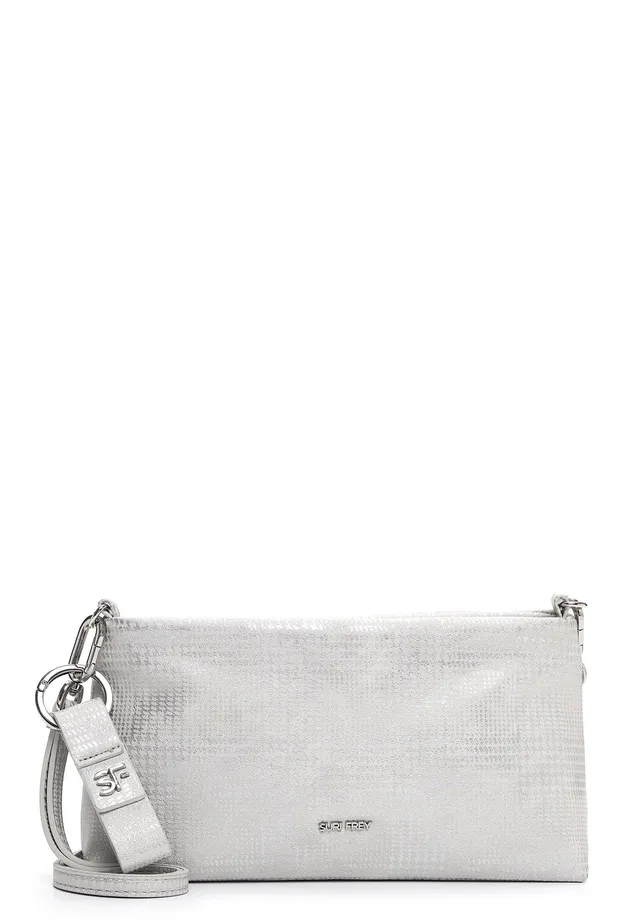 SURI FREY Nicy Crossbody Bag Umhängetasche Silver