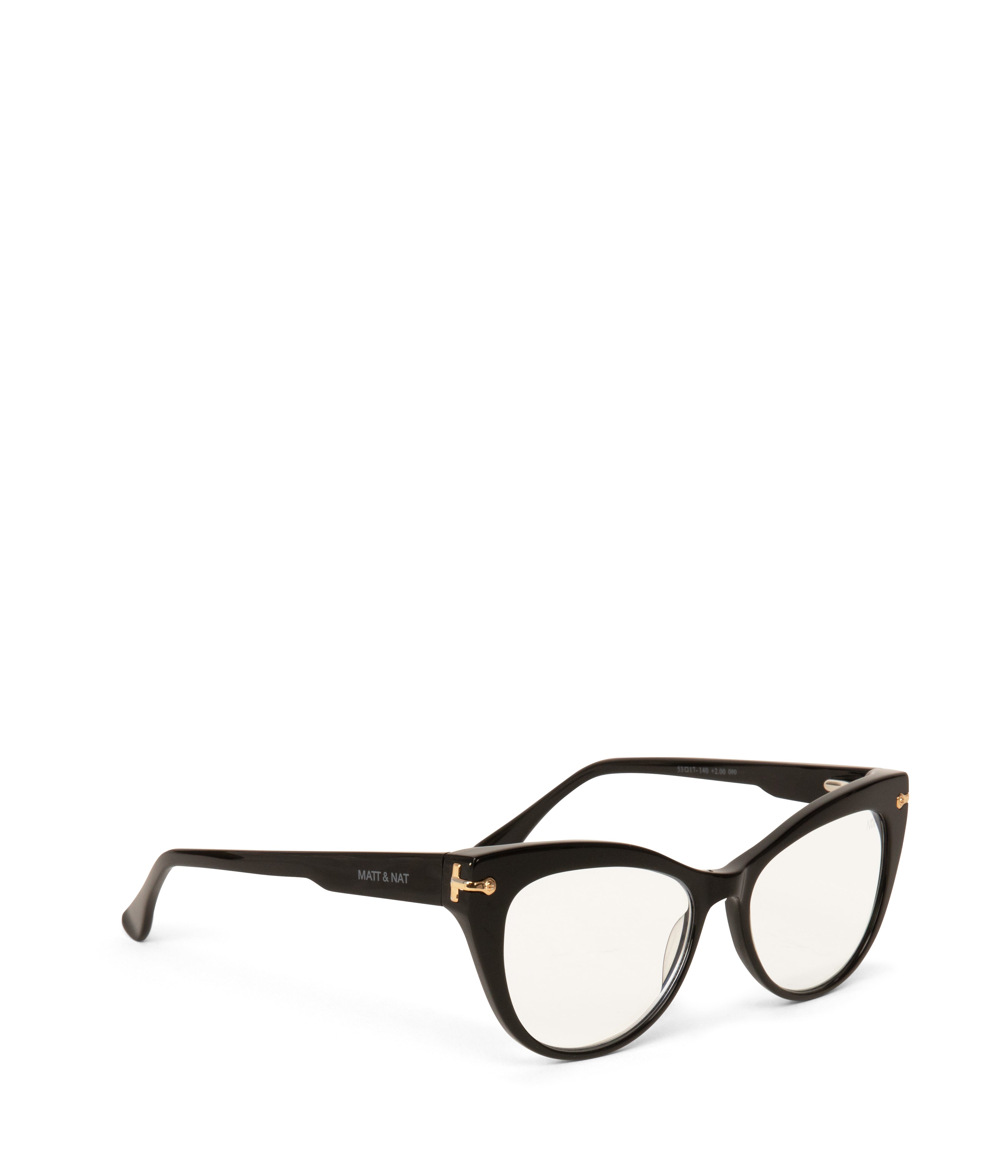 Matt & Nat Reina-3 Lesebrille Schwarz 2.0 Blaulicht