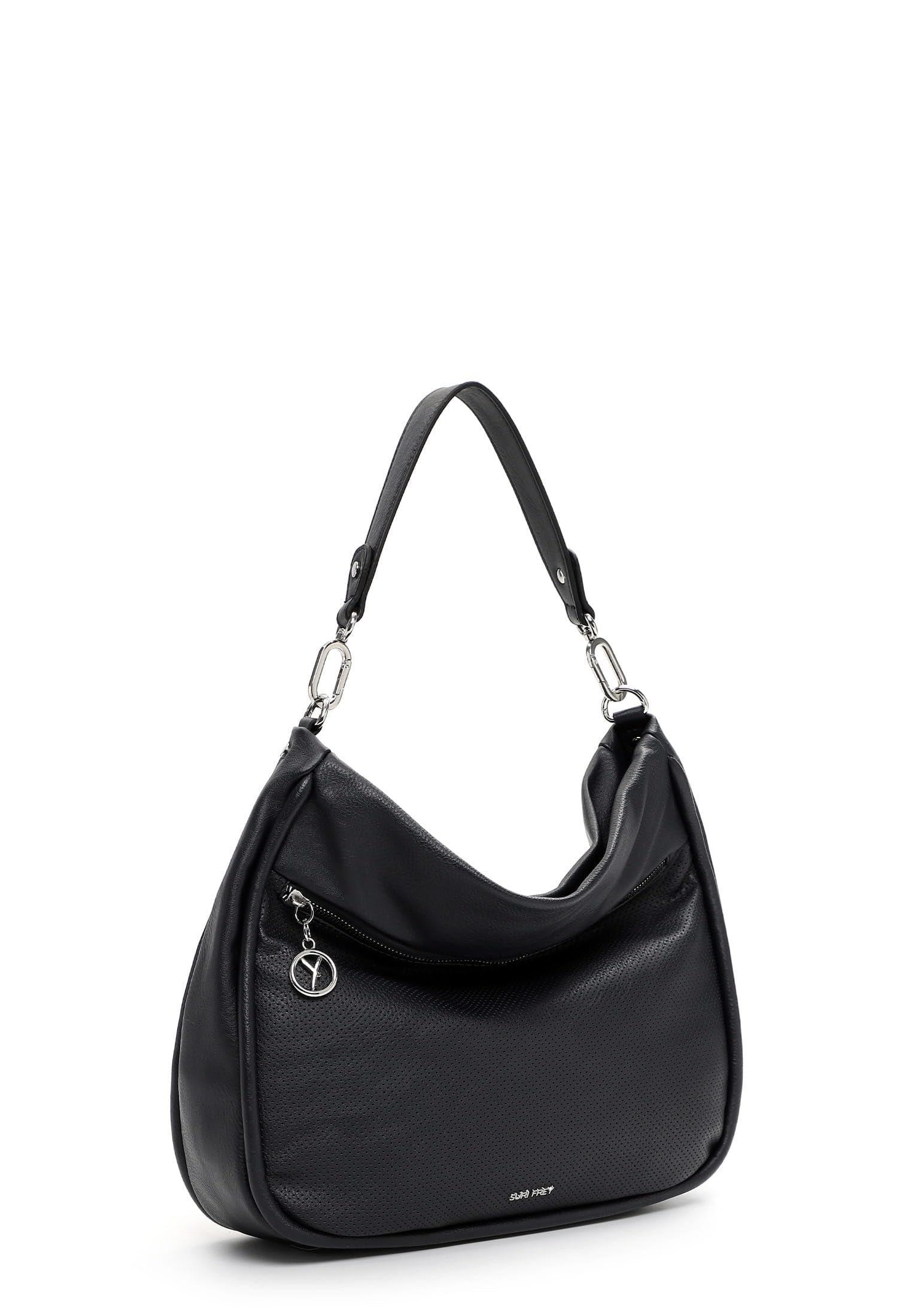 SURI FREY Patsy Shoulderbag Schultertasche Blue perforiert