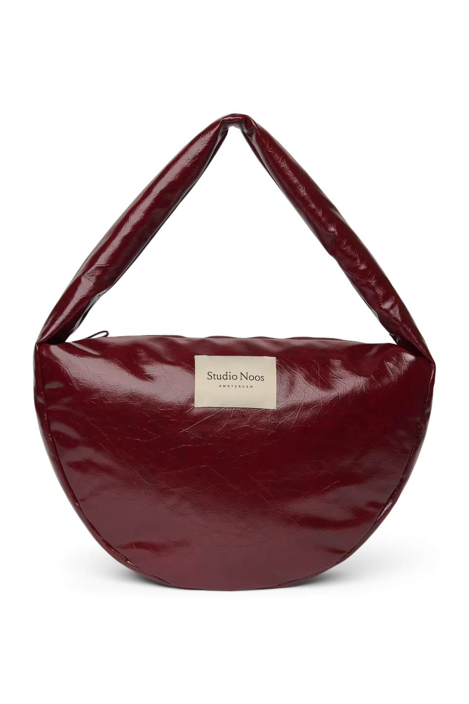 Studio Noos Vegan Leather Cross Body Bag Umhängetasche Burgundy