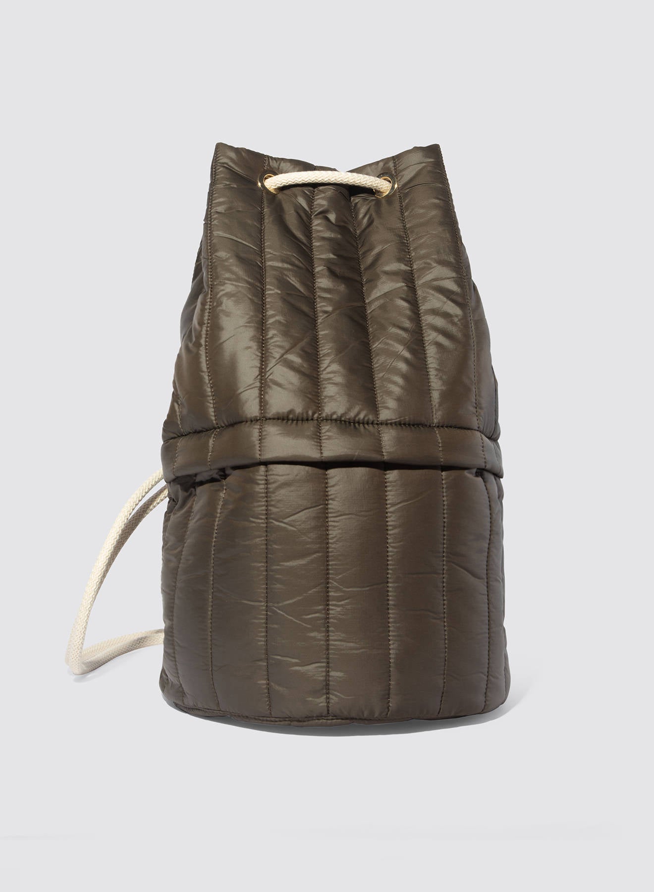 Maria la Rosa North Puff Rucksack Brown Stepp-Oversize