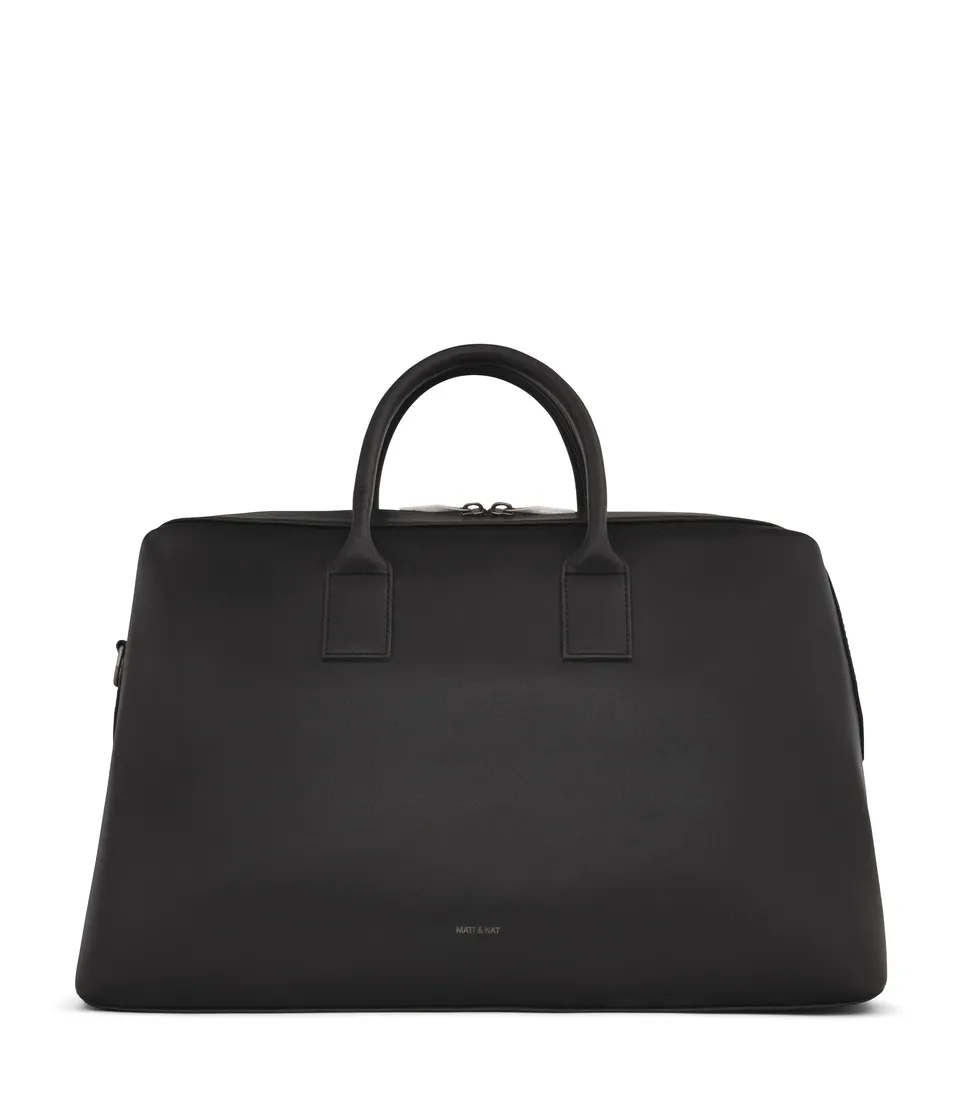 Matt & Nat Andro Vintage Weekender Schwarz vegan