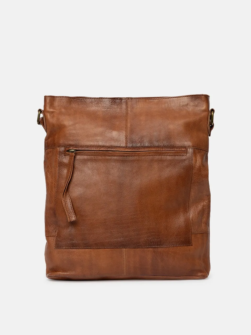RE:DESIGNED Storslet Urban 4962 Umhängetasche Walnut Leder