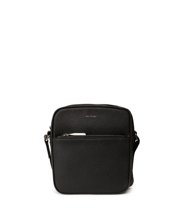 Matt & Nat Coen Mini Purity Crossbody schwarz Reßverschluss