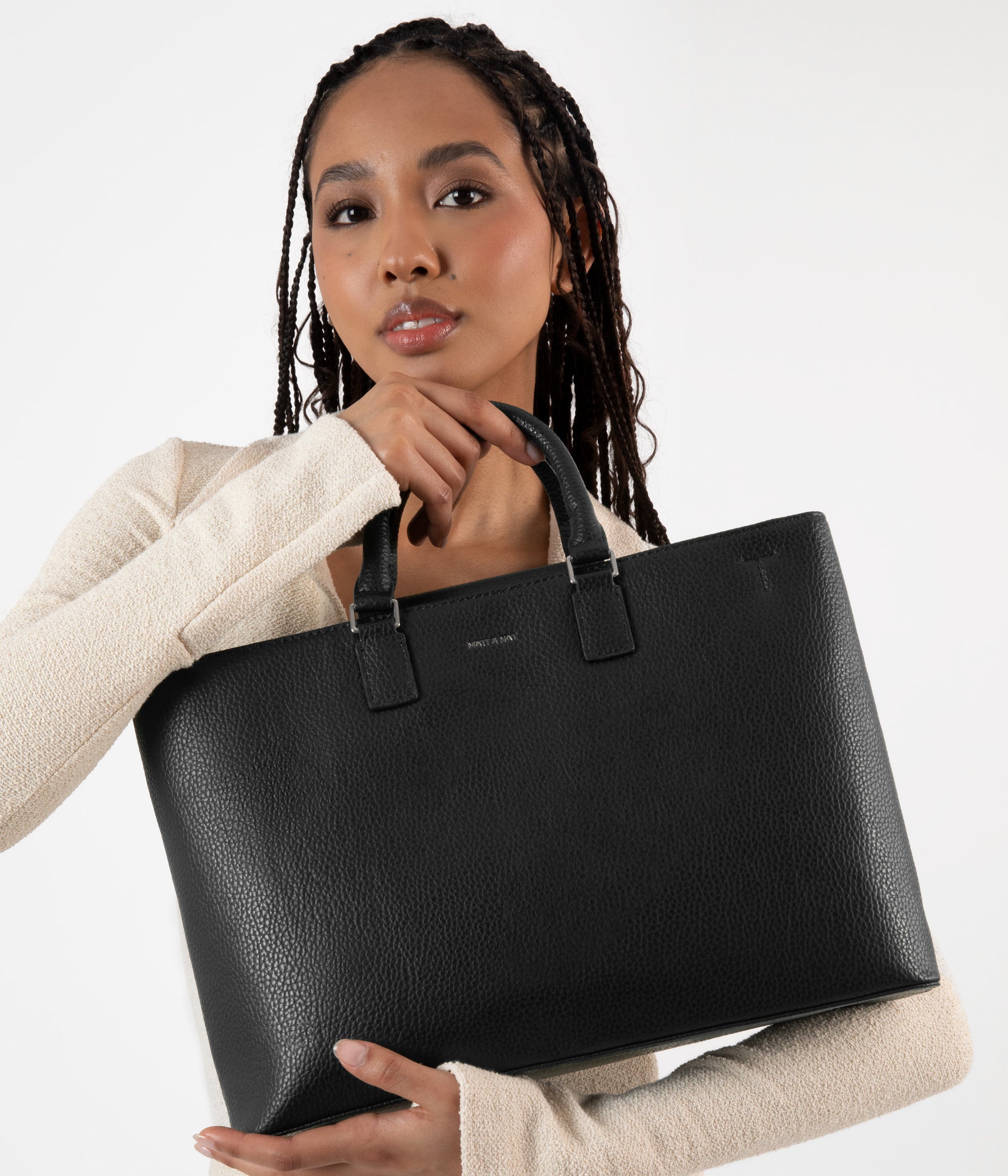 Matt & Nat Sevyn Purity Satchel schwarz 14 Zoll Laptop