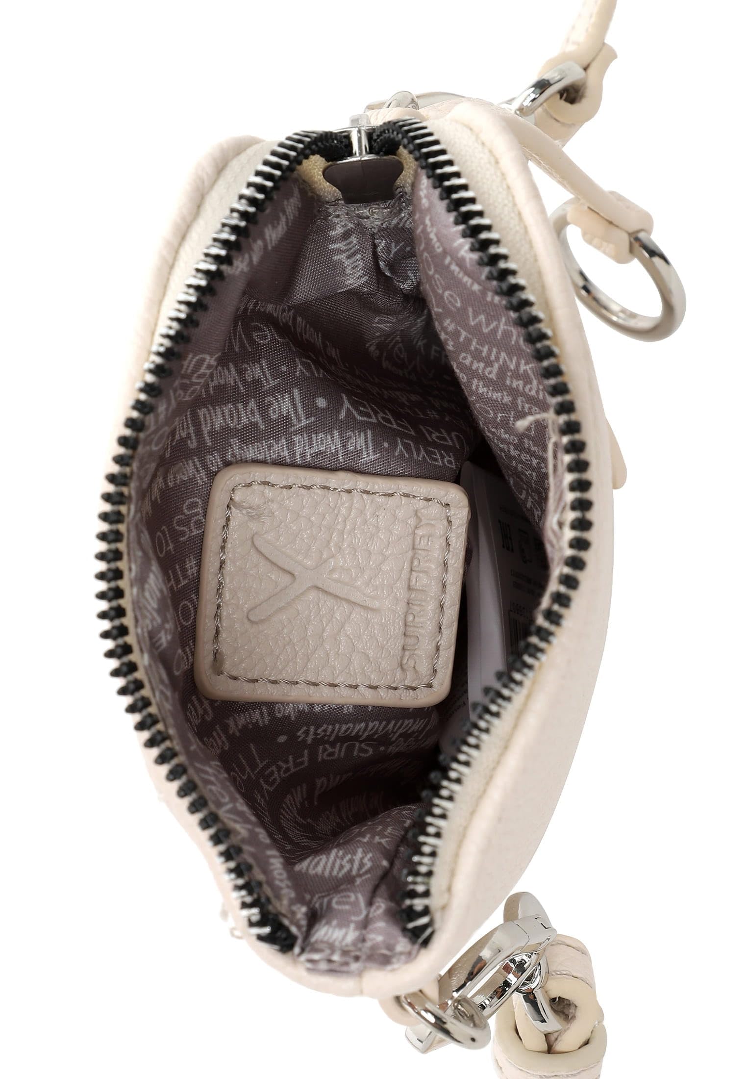SURI FREY SFY Debby Handyetui Handytasche Creme mit Riemen