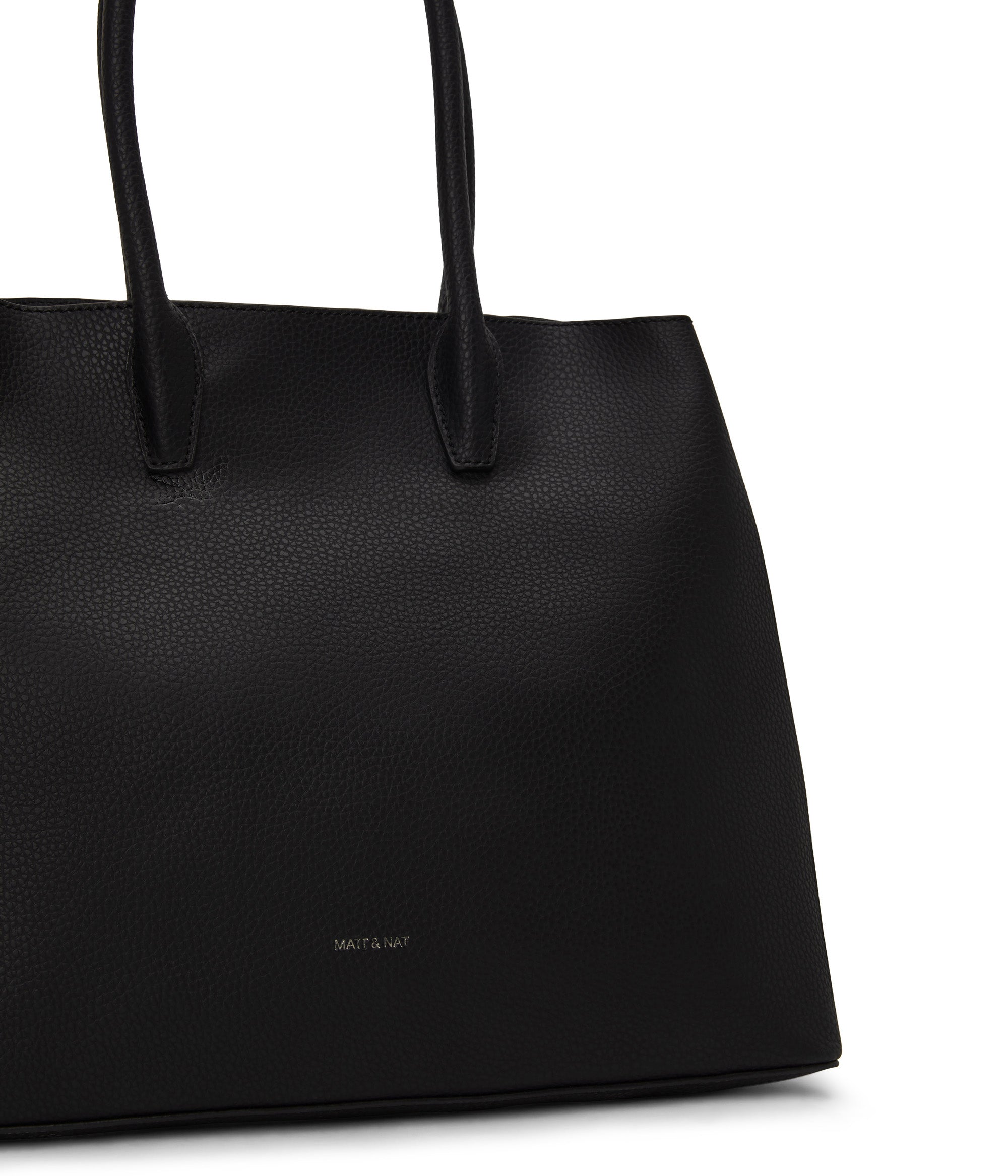 Matt & Nat Purity Krista Handtasche Schwarz groß
